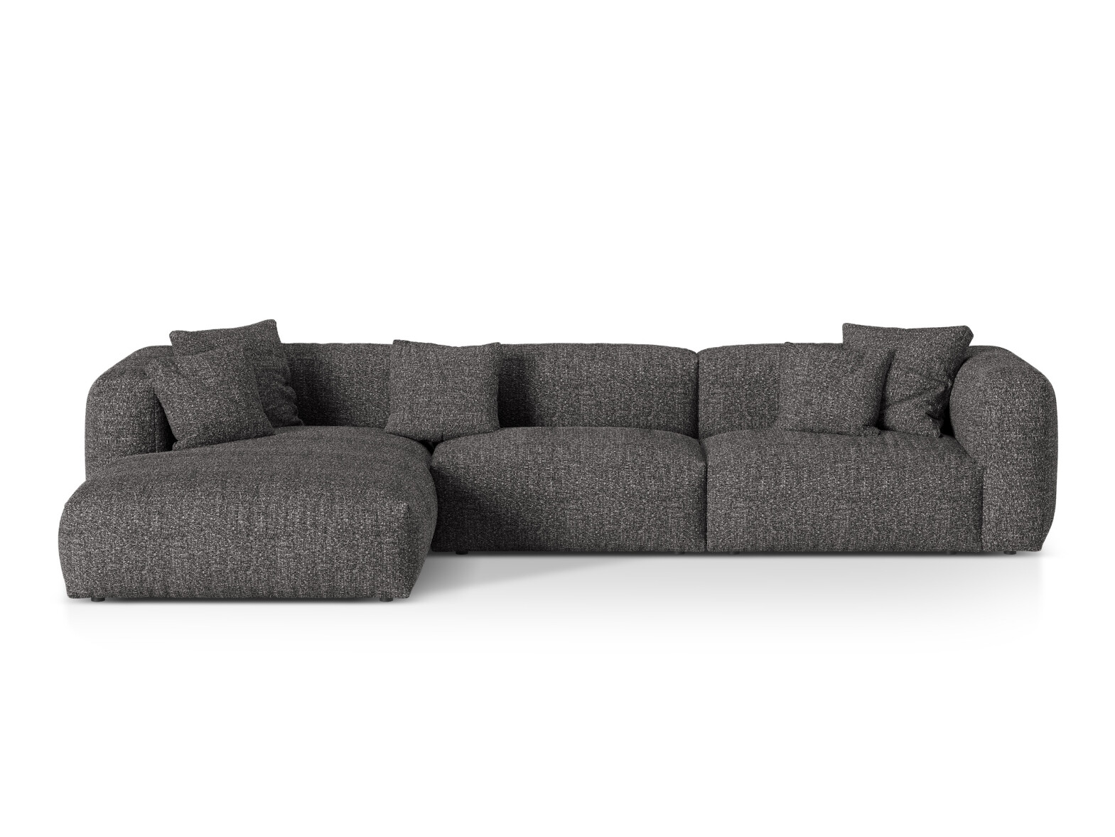 Modularna kotna sedežna garnitura Sorcoro 120 (Monet Anthracite)
