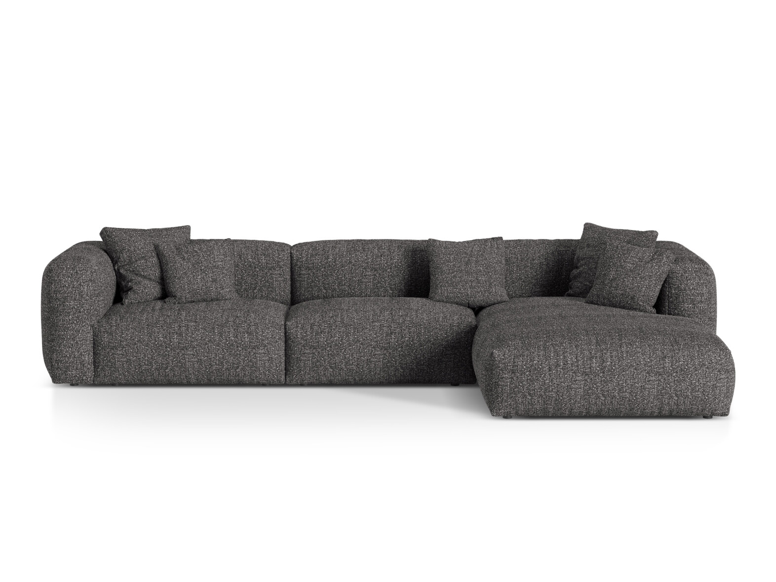 Modularna kotna sedežna garnitura Sorcoro 120 (Monet Anthracite)