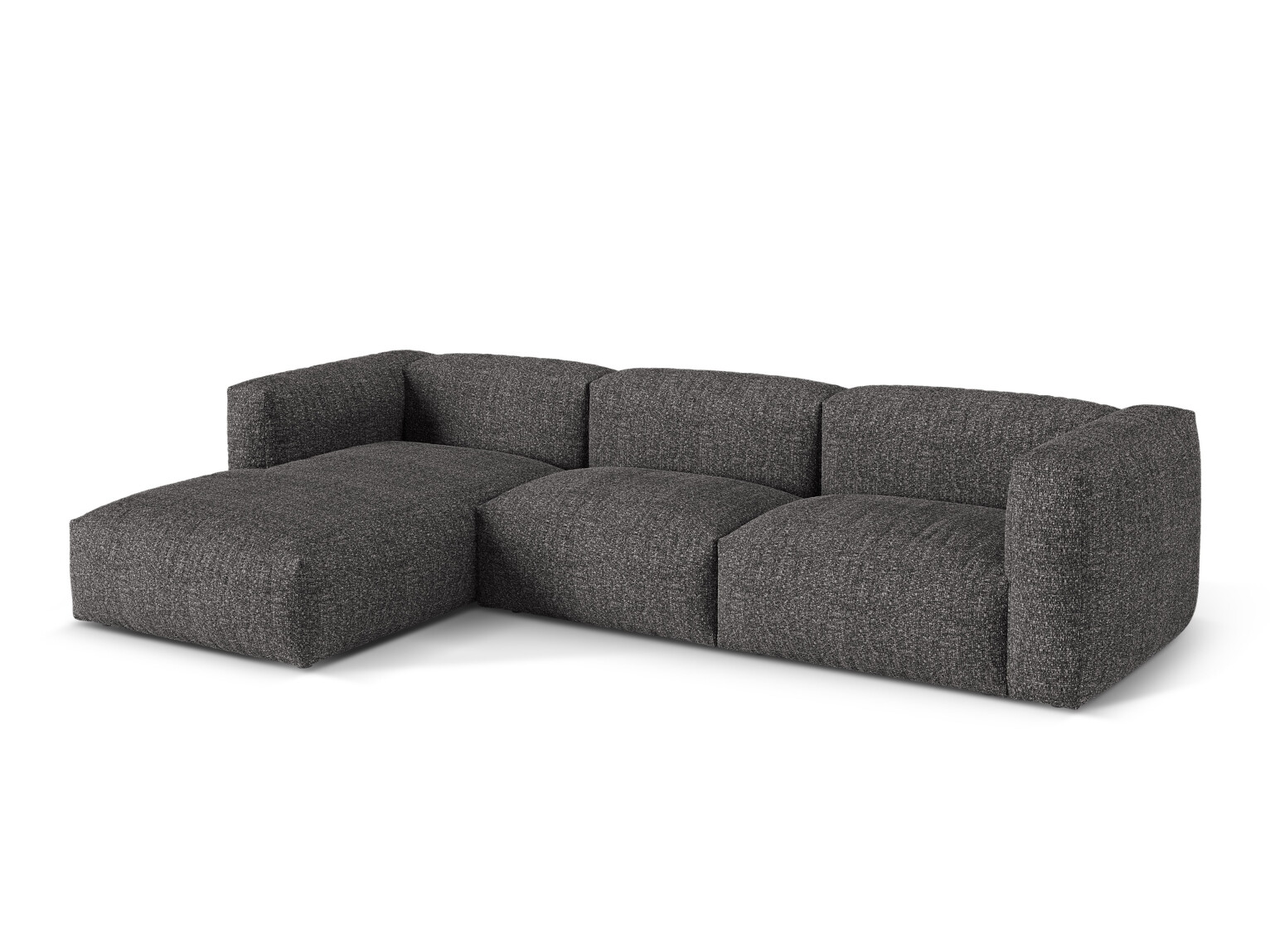 Modularna kotna sedežna garnitura Sorcoro 120 (Monet Anthracite)