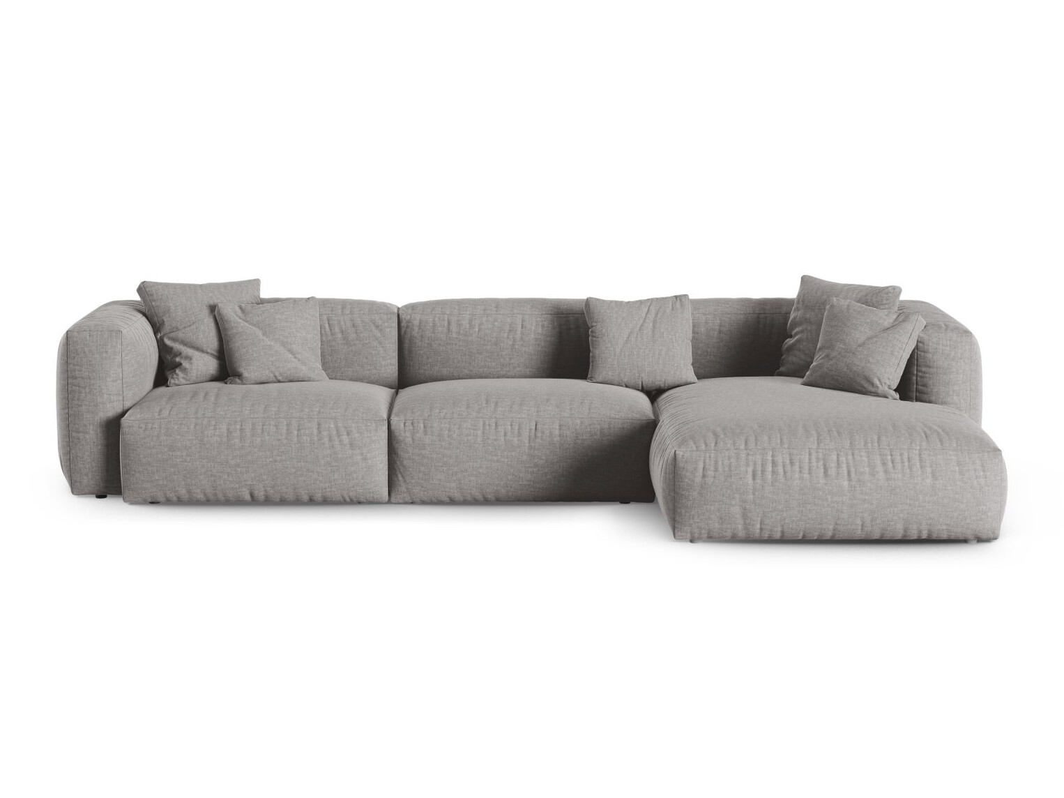 Modularna kotna sedežna garnitura Sorcoro 121 (Boston Light Grey)