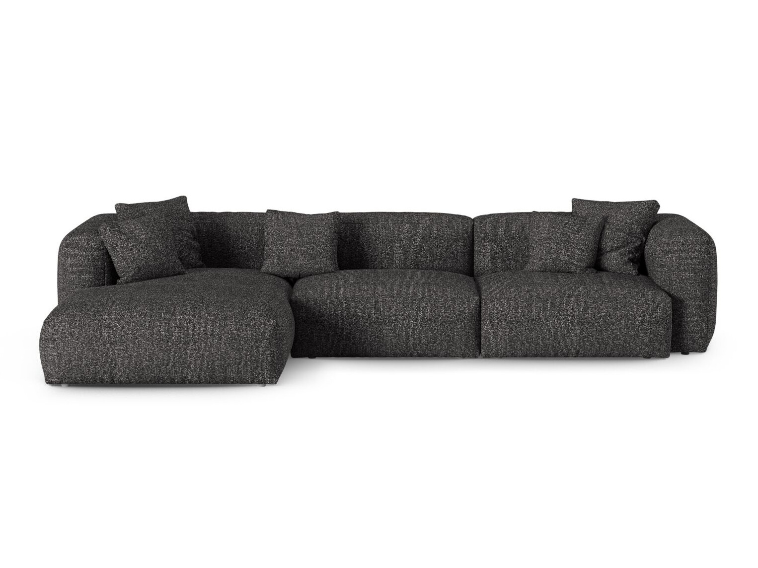 Modularna kotna sedežna garnitura Sorcoro 121 (Monet Anthracite)
