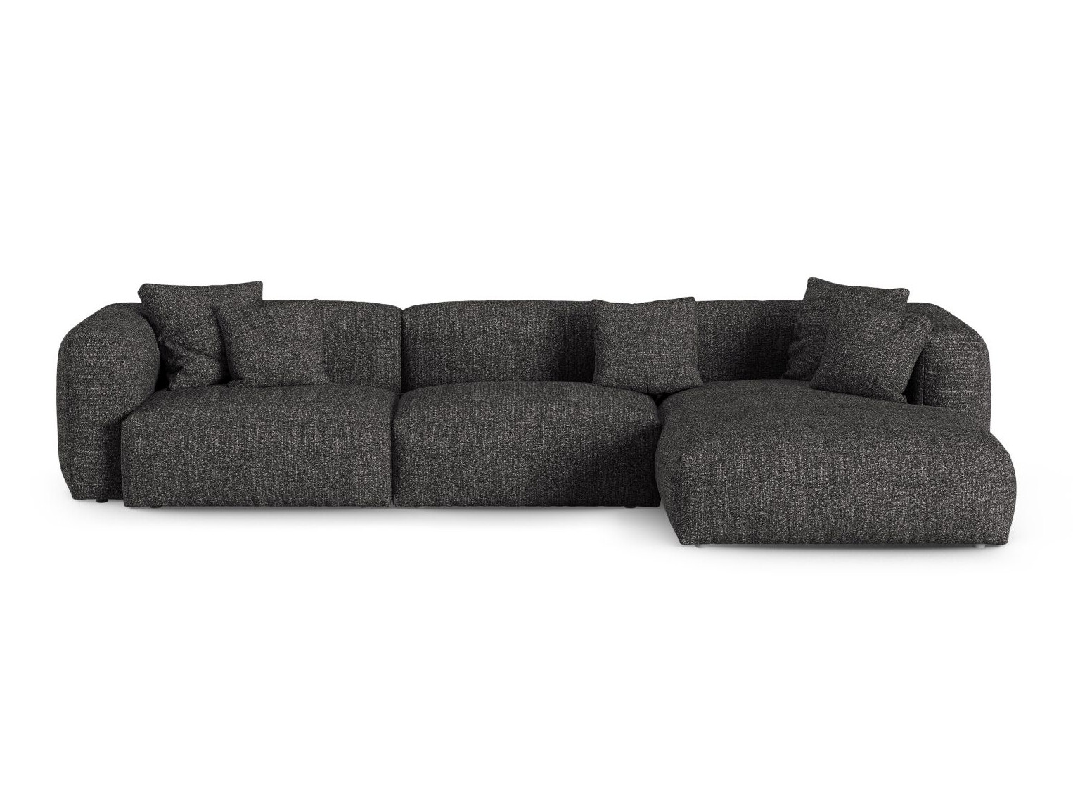 Modularna kotna sedežna garnitura Sorcoro 121 (Monet Anthracite)