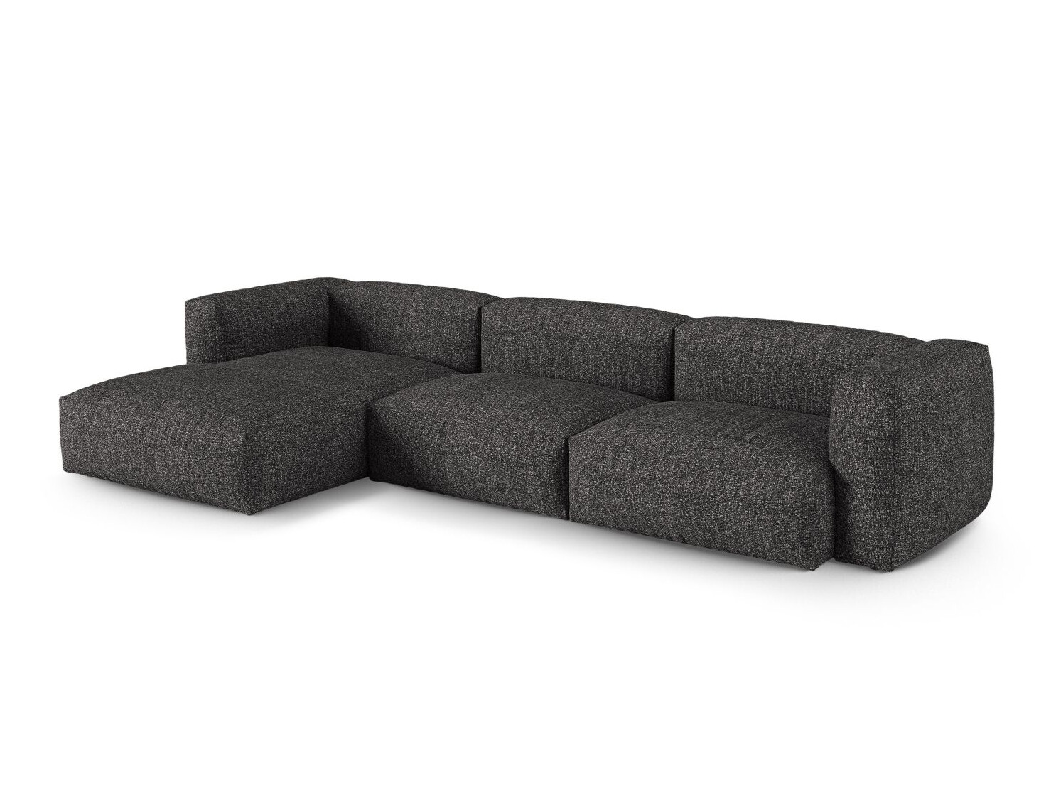 Modularna kotna sedežna garnitura Sorcoro 121 (Monet Anthracite)
