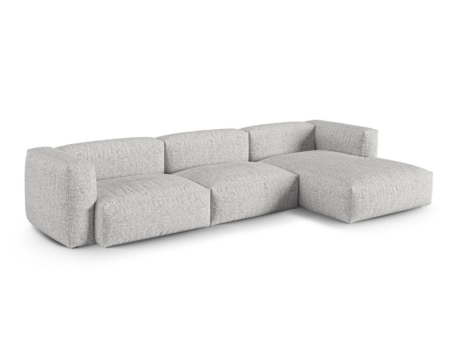 Modularna kotna sedežna garnitura Sorcoro 121 (Monet Silver)