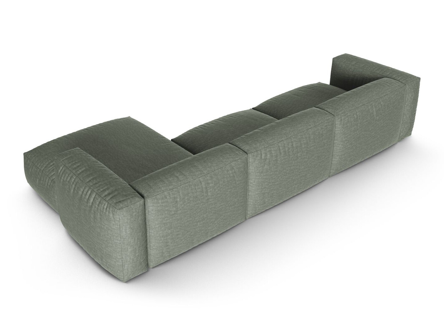 Modularna kotna sedežna garnitura Sorcoro 121 (Boston Water Green)
