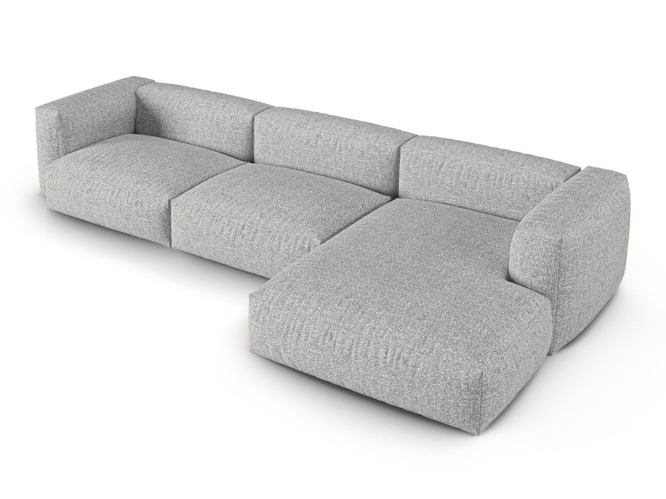 Modularna kotna sedežna garnitura Sorcoro 121 (Monet Silver)