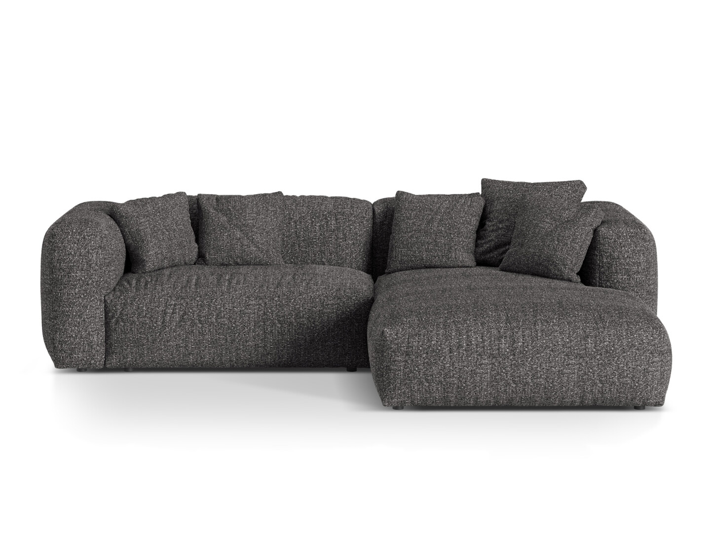 Modularna kotna sedežna garnitura Sorcoro 122 (Monet Anthracite)