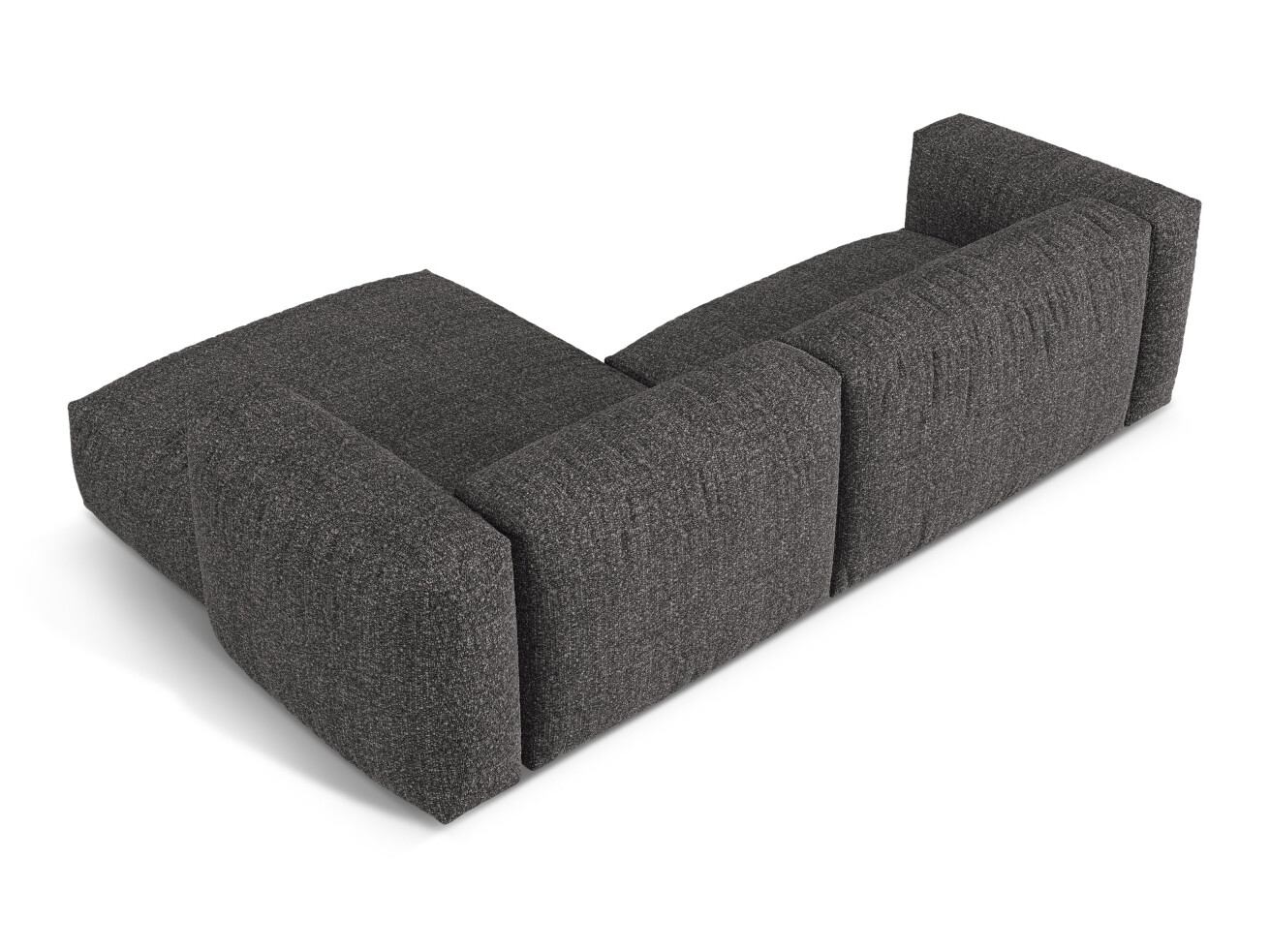 Modularna kotna sedežna garnitura Sorcoro 122 (Monet Anthracite)