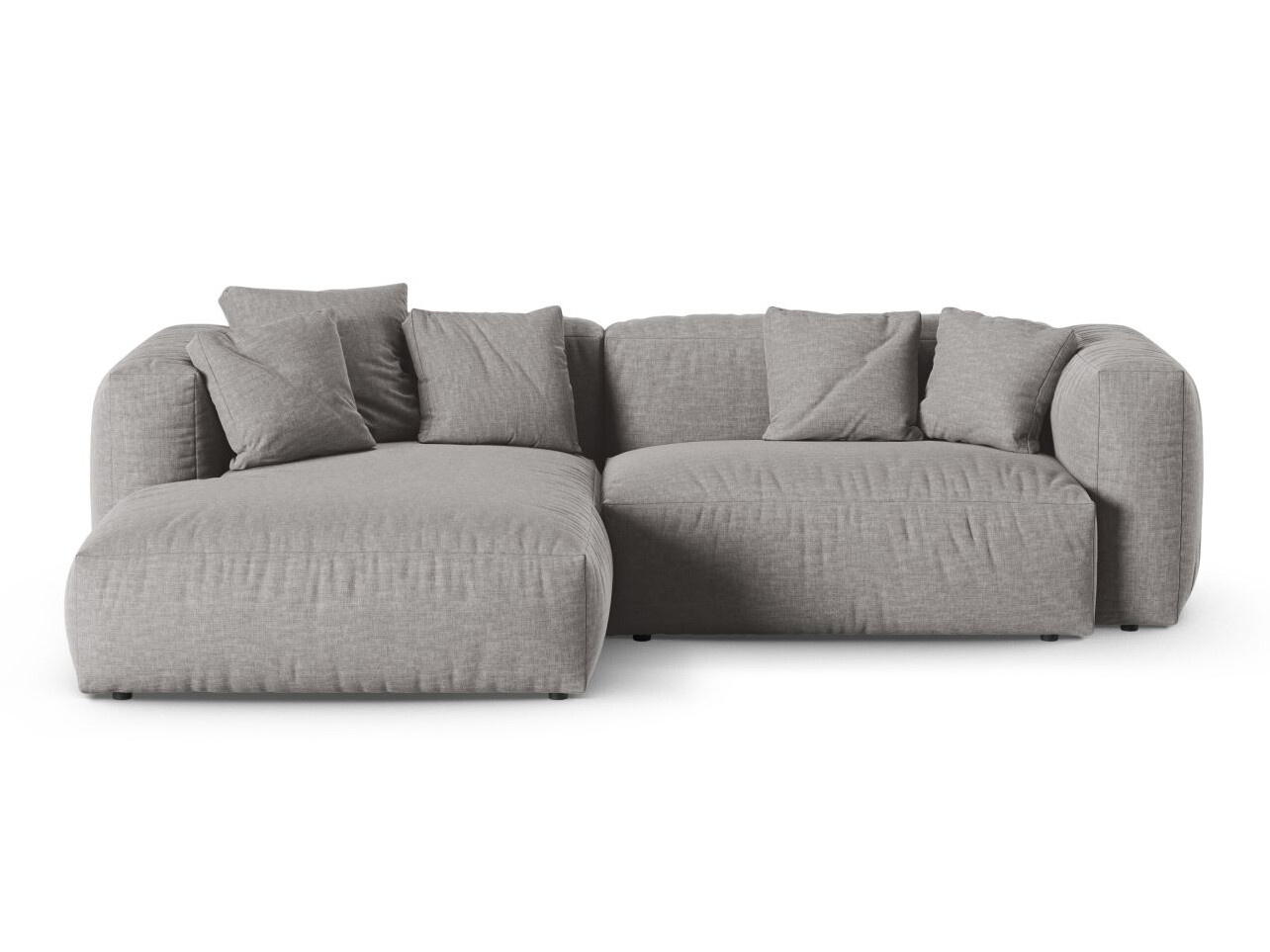 Modularna kotna sedežna garnitura Sorcoro 123 (Boston Light Grey)