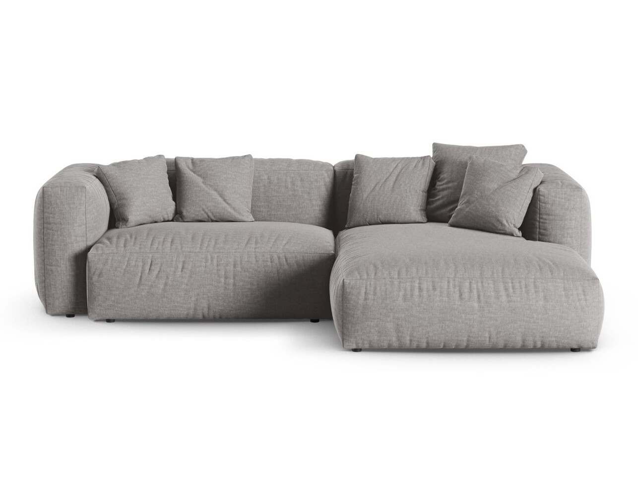 Modularna kotna sedežna garnitura Sorcoro 123 (Boston Light Grey)