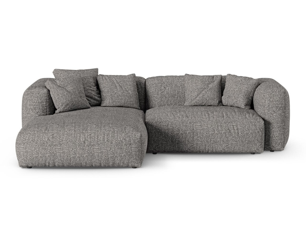 Modularna kotna sedežna garnitura Sorcoro 123 (Monet Graphite)