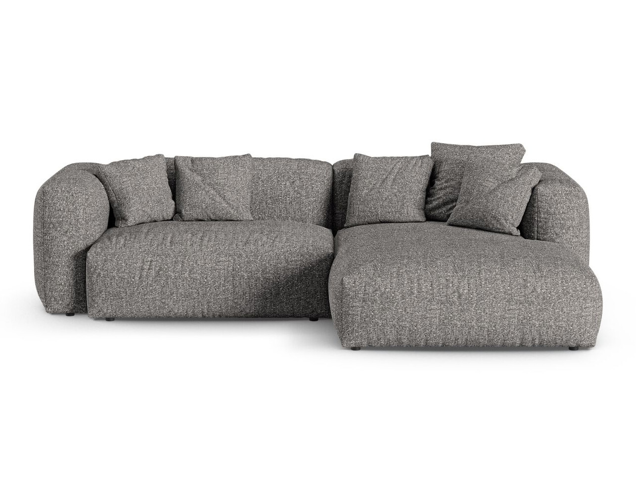 Modularna kotna sedežna garnitura Sorcoro 123 (Monet Graphite)