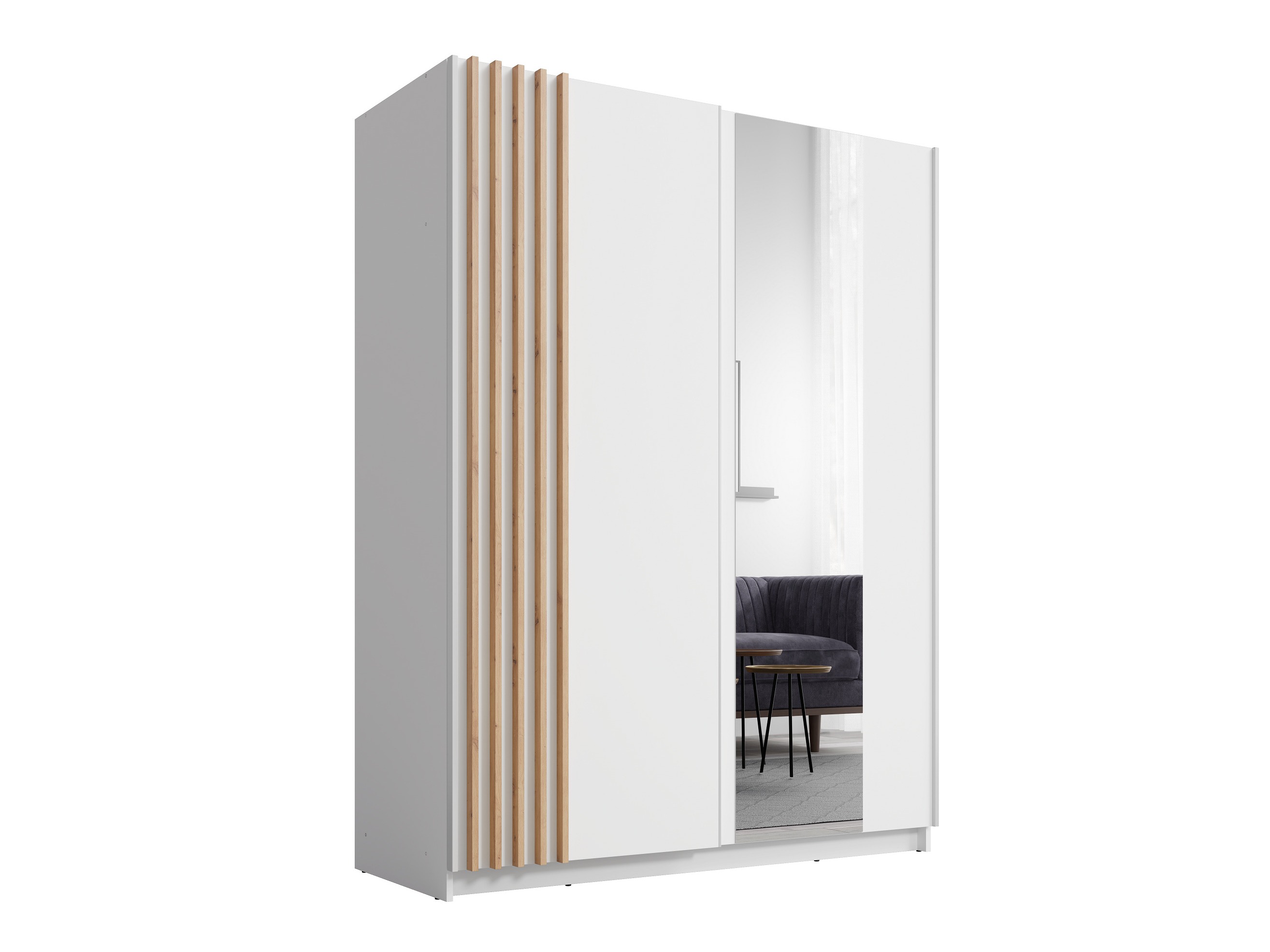 Garderobna omara Baytown 117 (Bela)