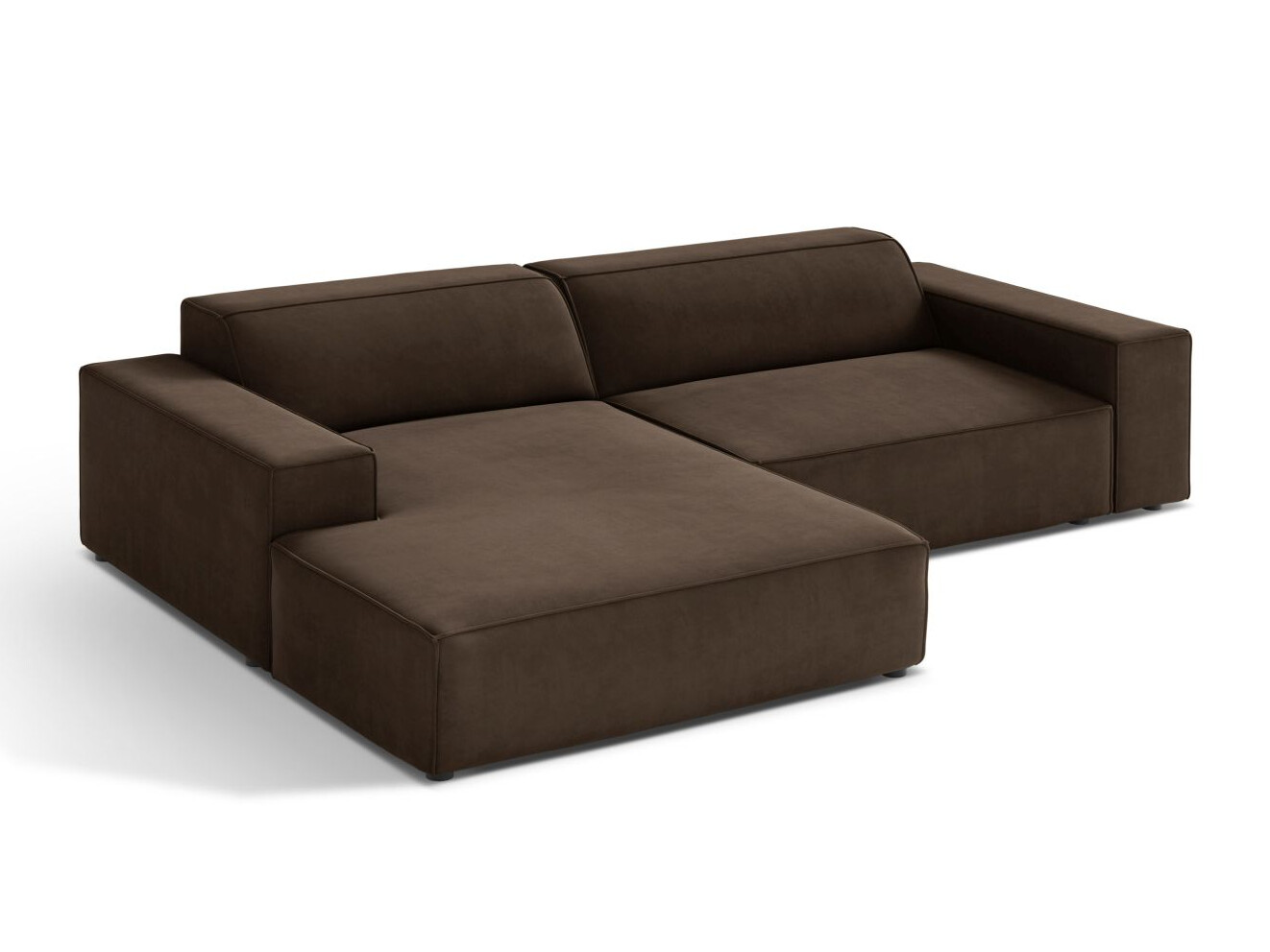 Modularna kotna sedežna garnitura Lomcalu 101 (Bluvel 48)