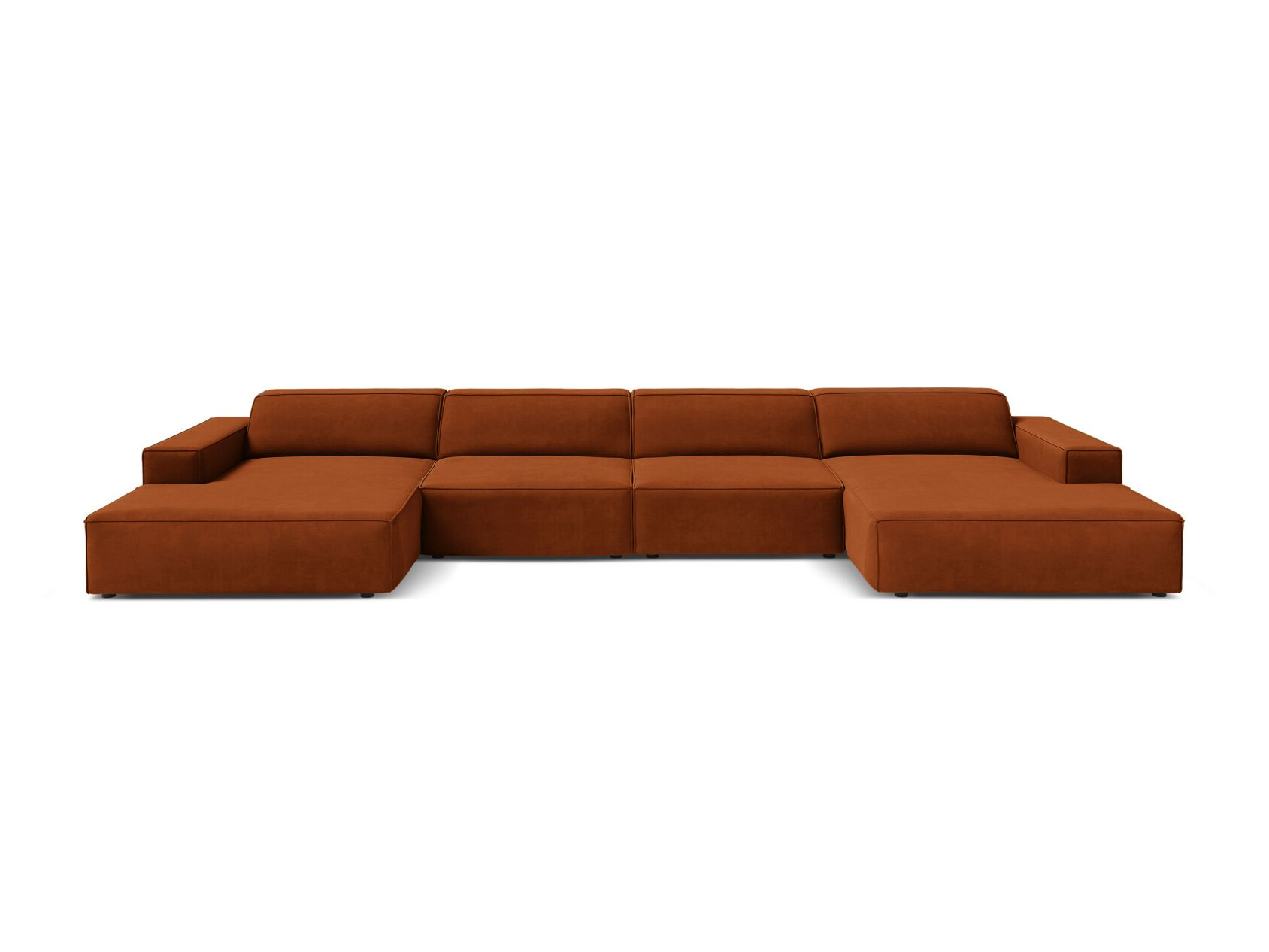 Modularna kotna sedežna garnitura Lomcalu 122 (Bluvel 4215)