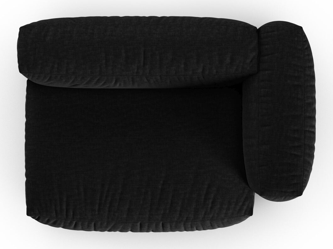 Modularni sedežni element Sorcoro 129 (Boston Black)