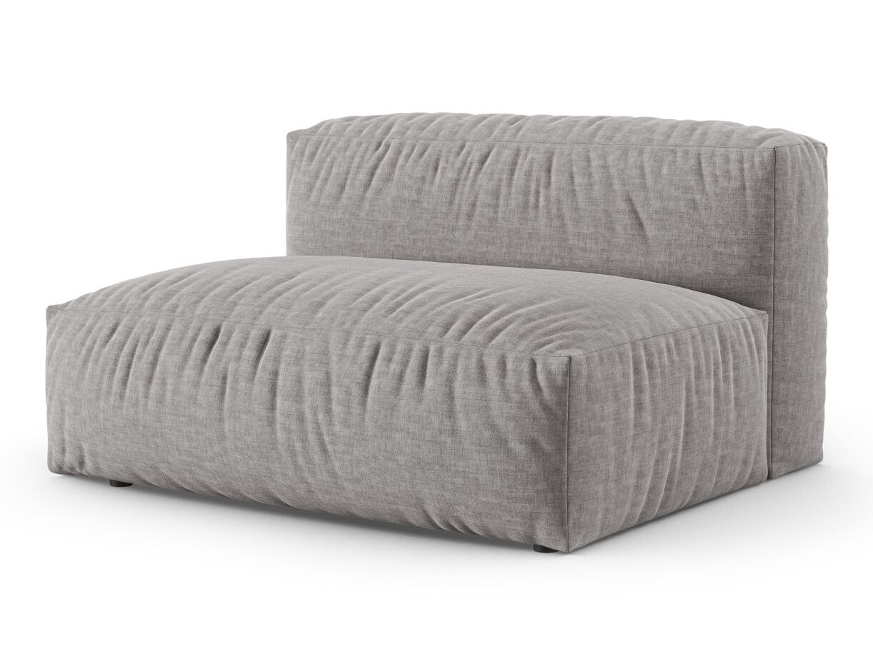 Modularni sedežni element Sorcoro 129 (Boston Light Grey)