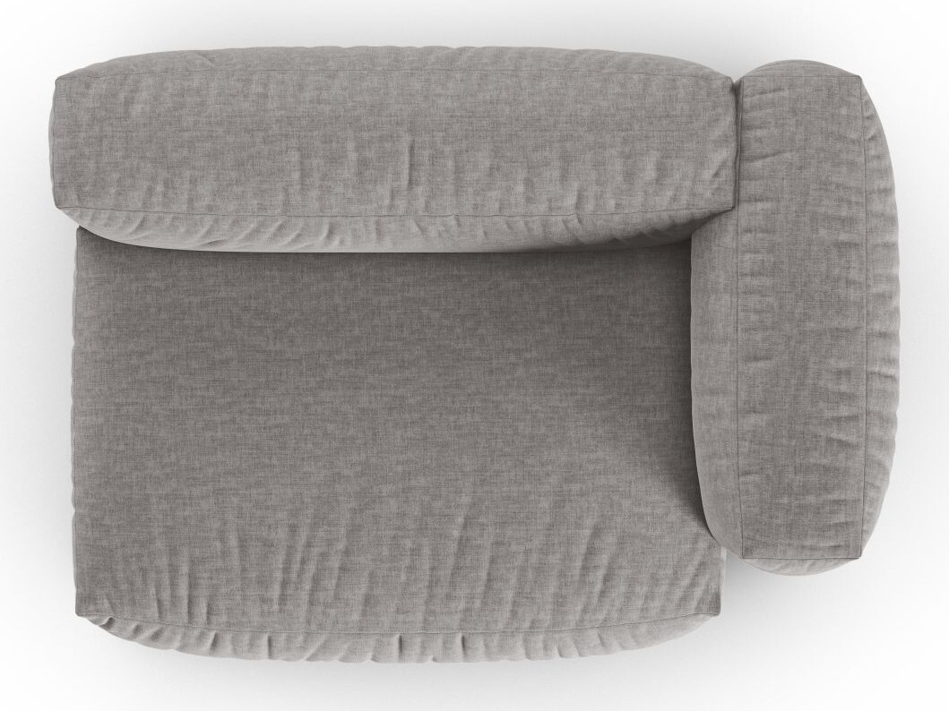Modularni sedežni element Sorcoro 129 (Boston Light Grey)
