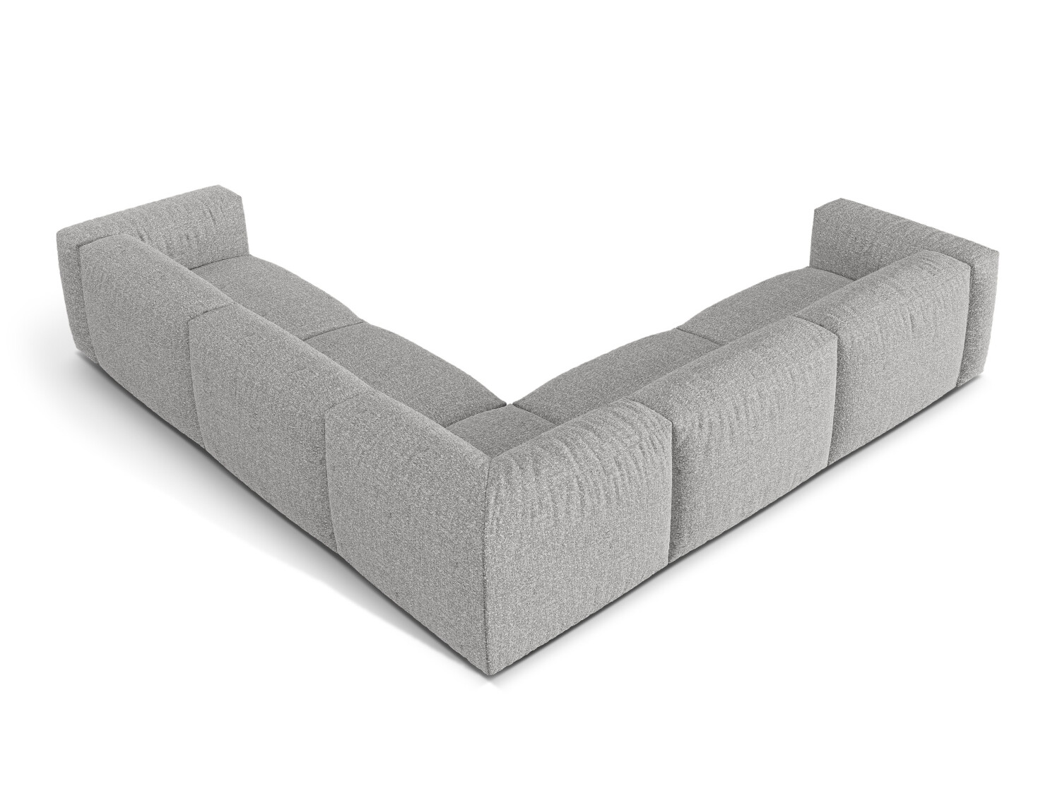 Modularna kotna sedežna garnitura Sorcoro 130 (Monet Silver)