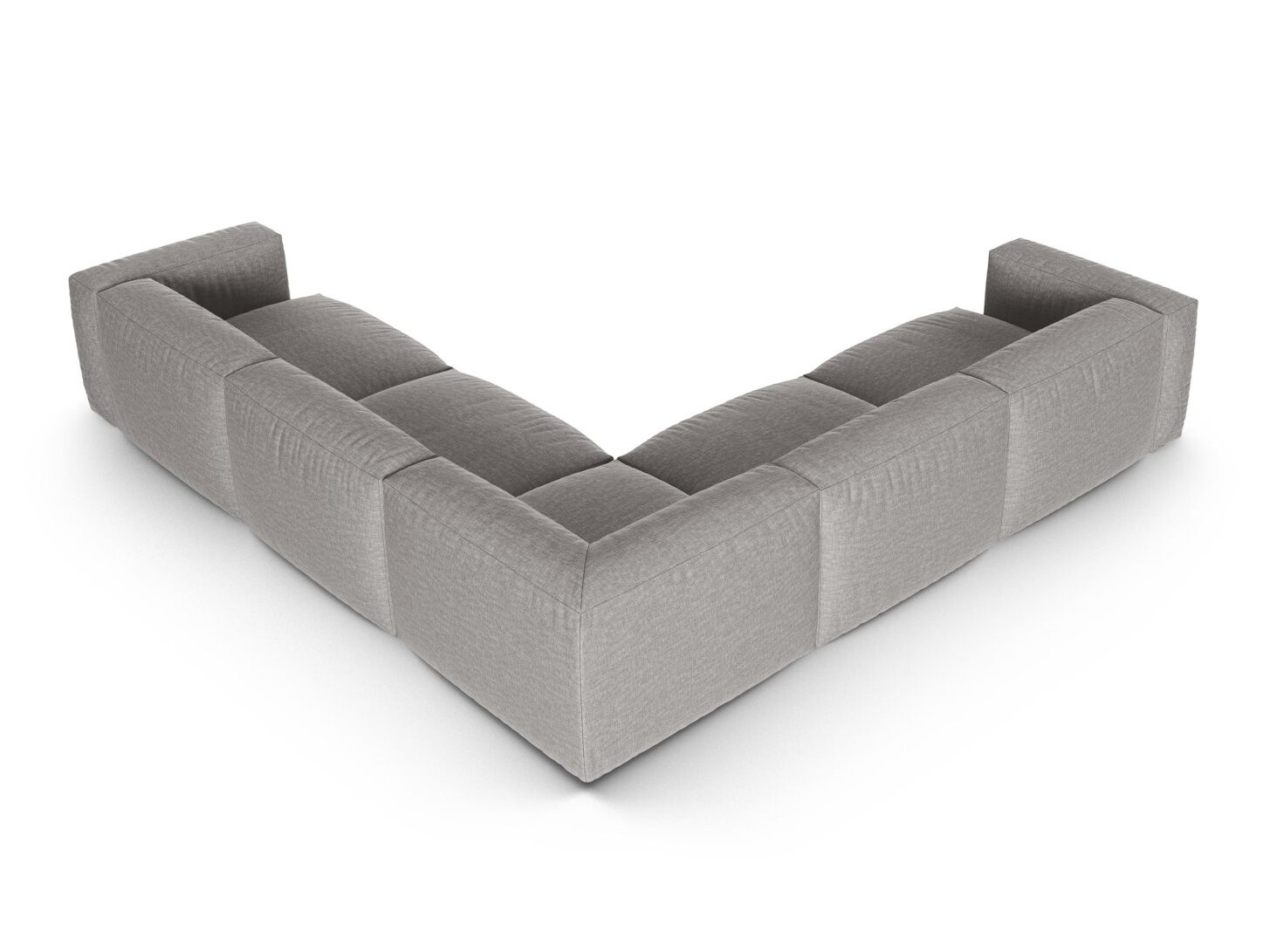 Modularna kotna sedežna garnitura Sorcoro 131 (Boston Light Grey)