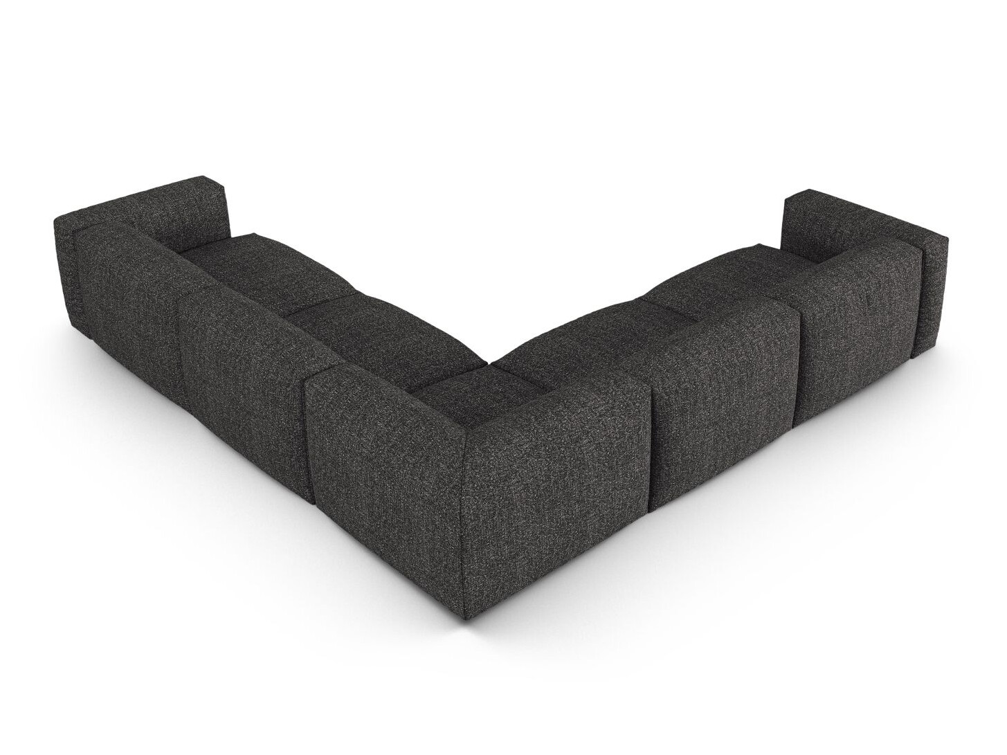Modularna kotna sedežna garnitura Sorcoro 131 (Monet Anthracite)