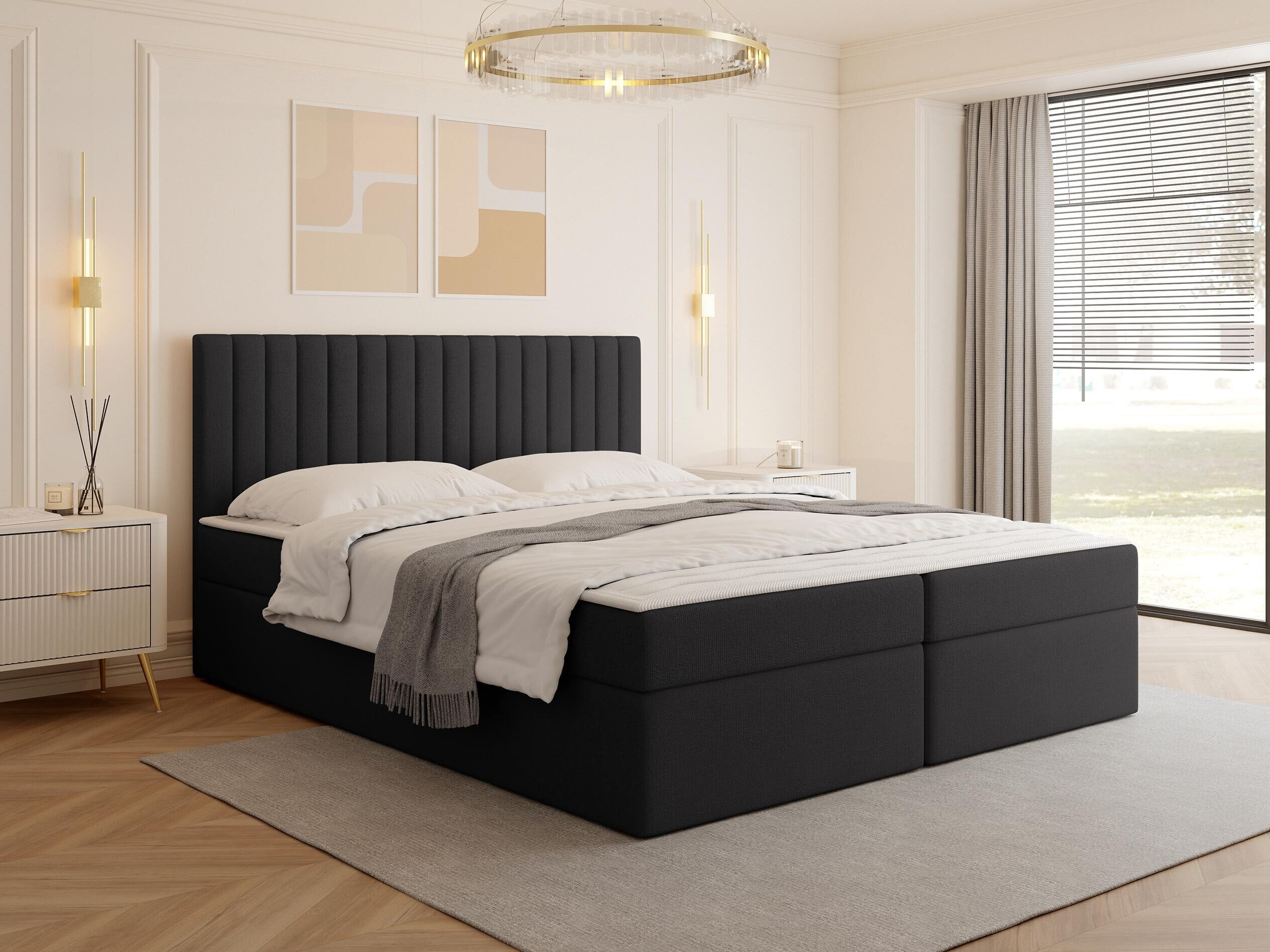 Boxspring postelja Comfivo Apis I (Polo 897)