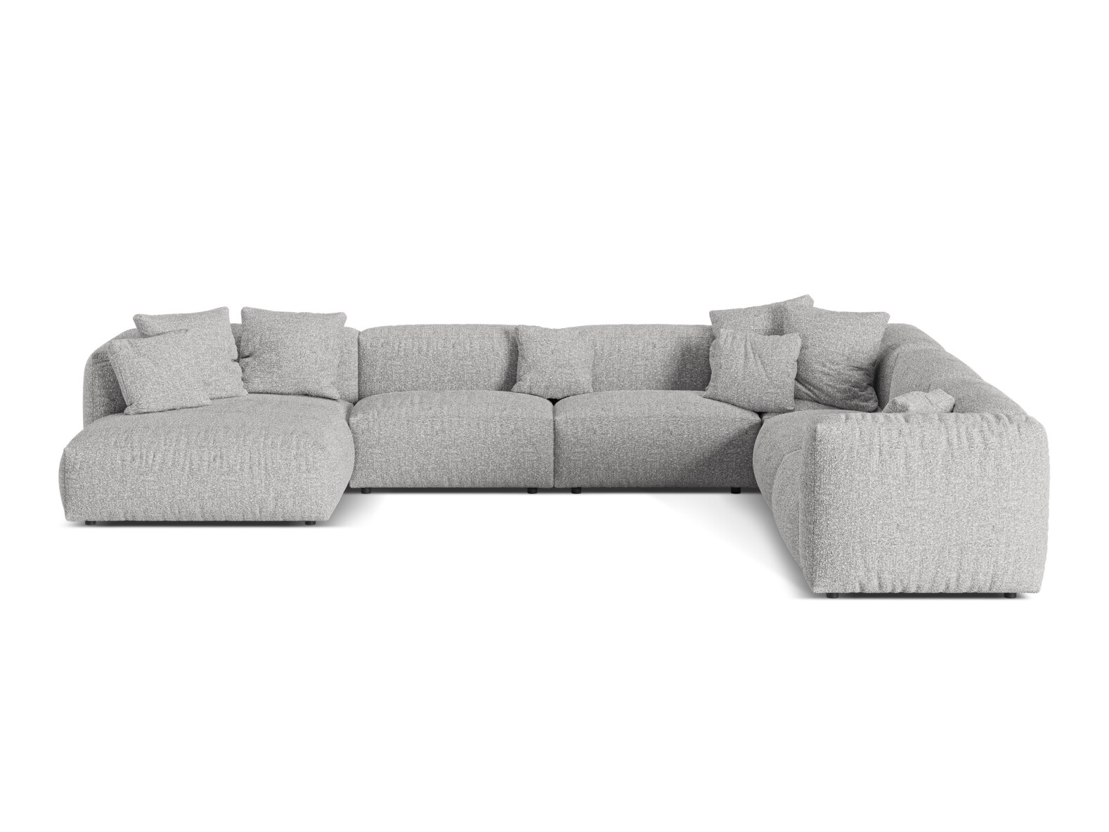 Modularna kotna sedežna garnitura Sorcoro 132 (Monet Silver)