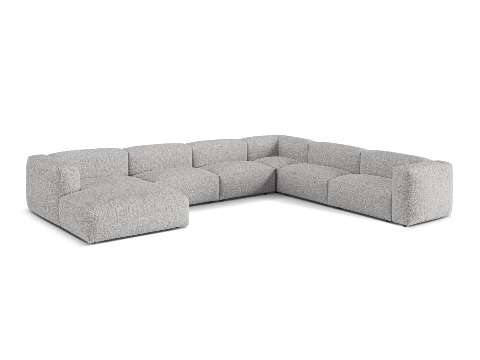 Modularna kotna sedežna garnitura Sorcoro 132 (Monet Silver)