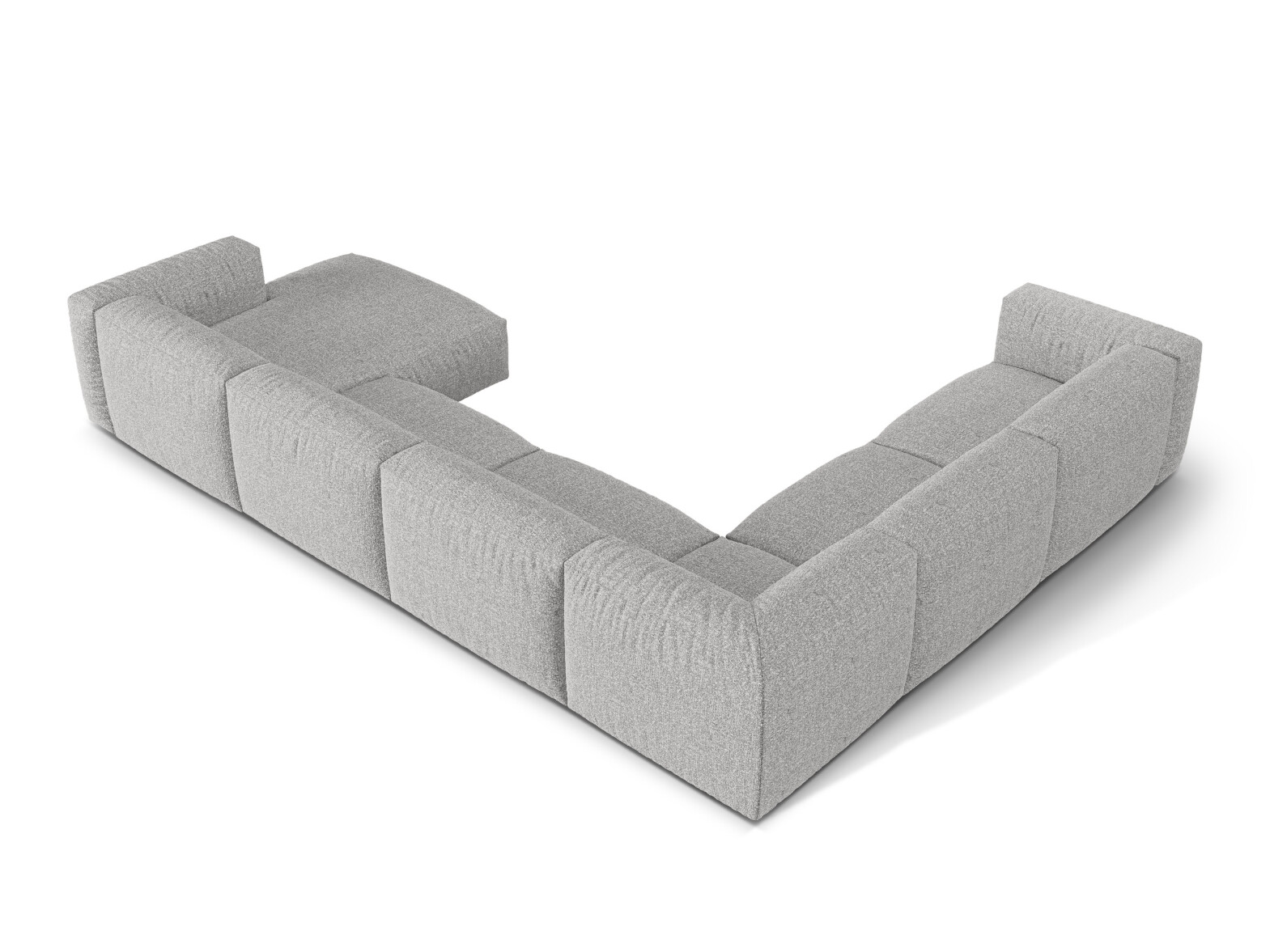 Modularna kotna sedežna garnitura Sorcoro 132 (Monet Silver)