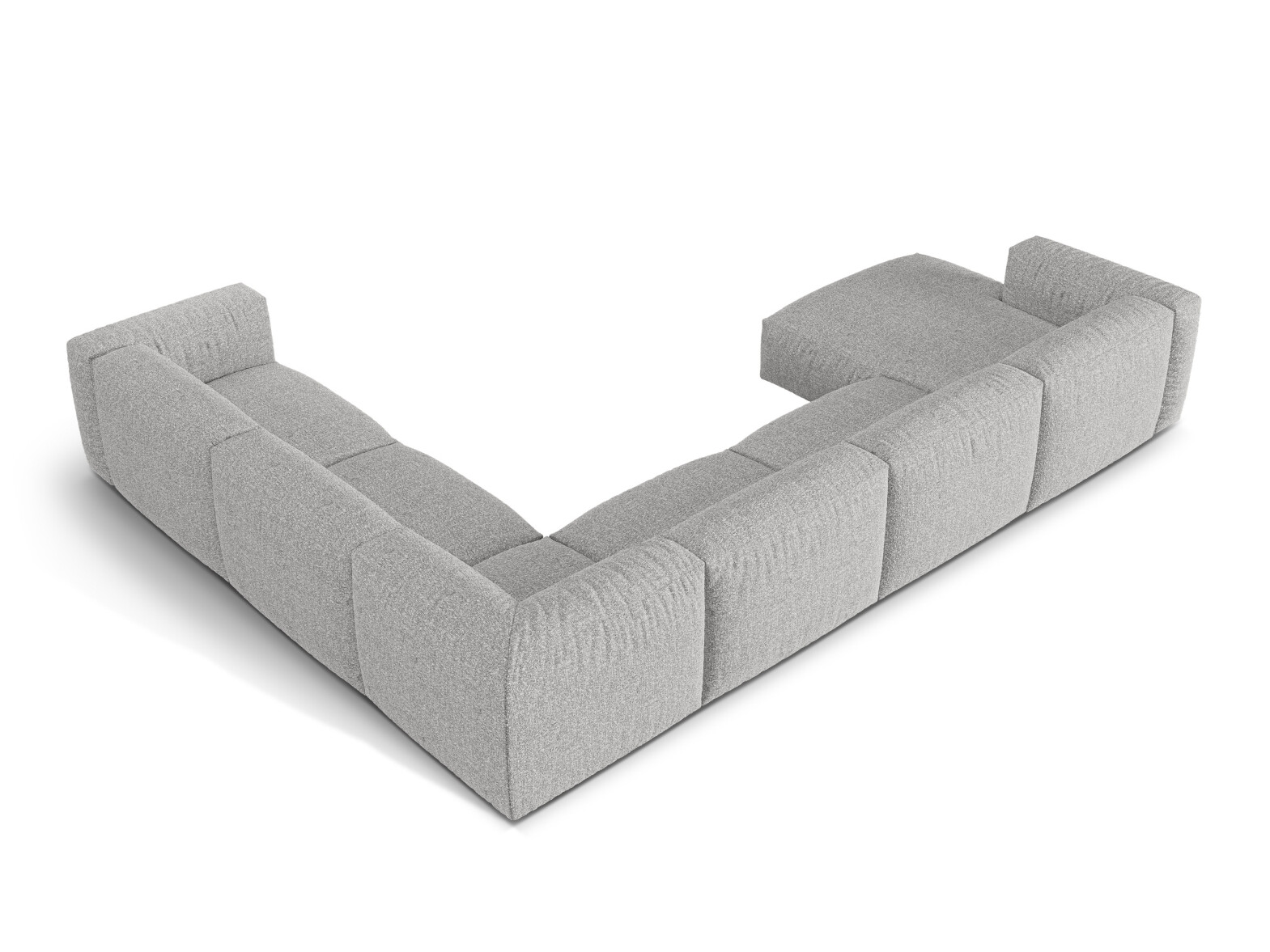 Modularna kotna sedežna garnitura Sorcoro 132 (Monet Silver)