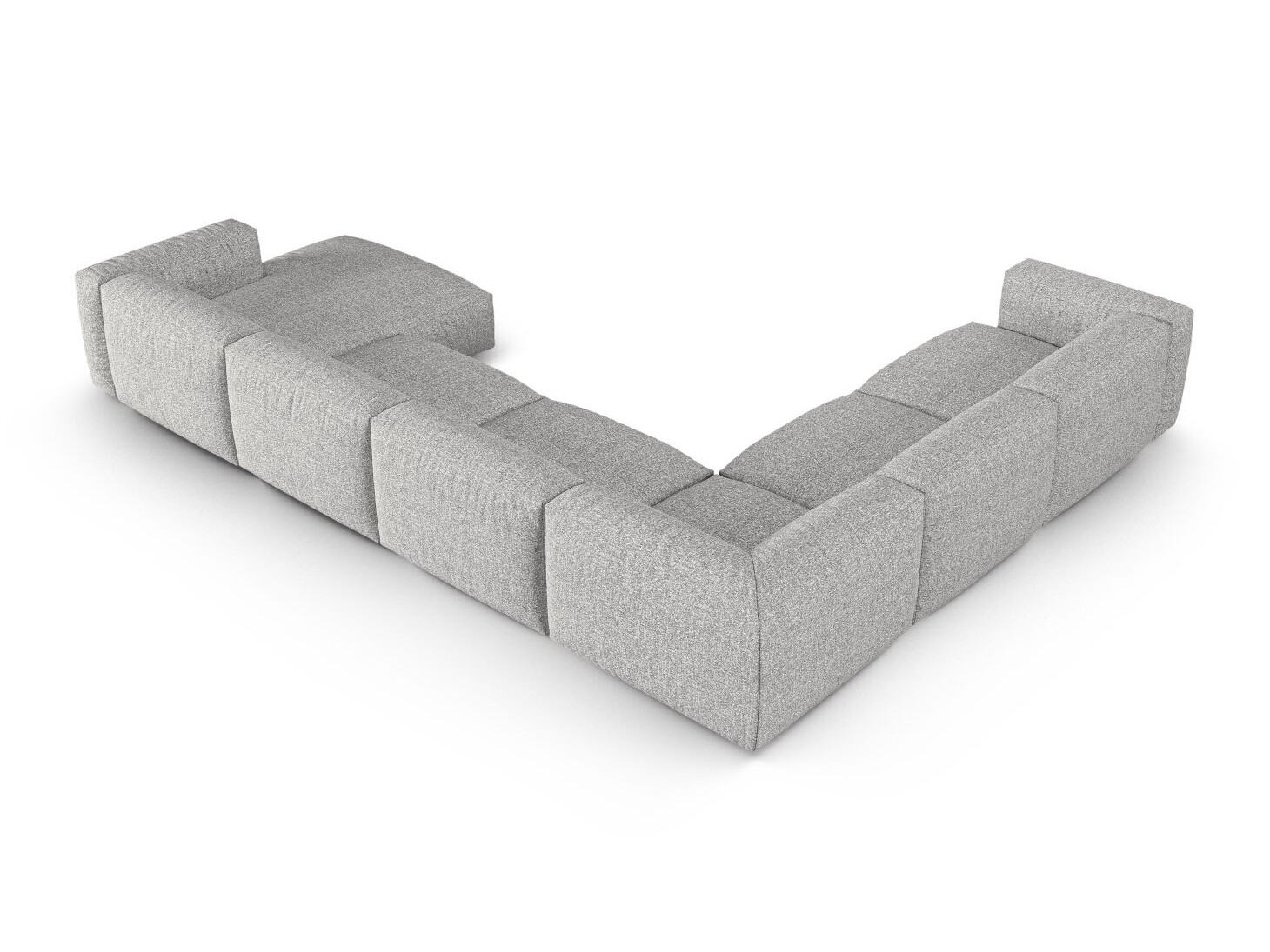 Modularna kotna sedežna garnitura Sorcoro 133 (Monet Silver)