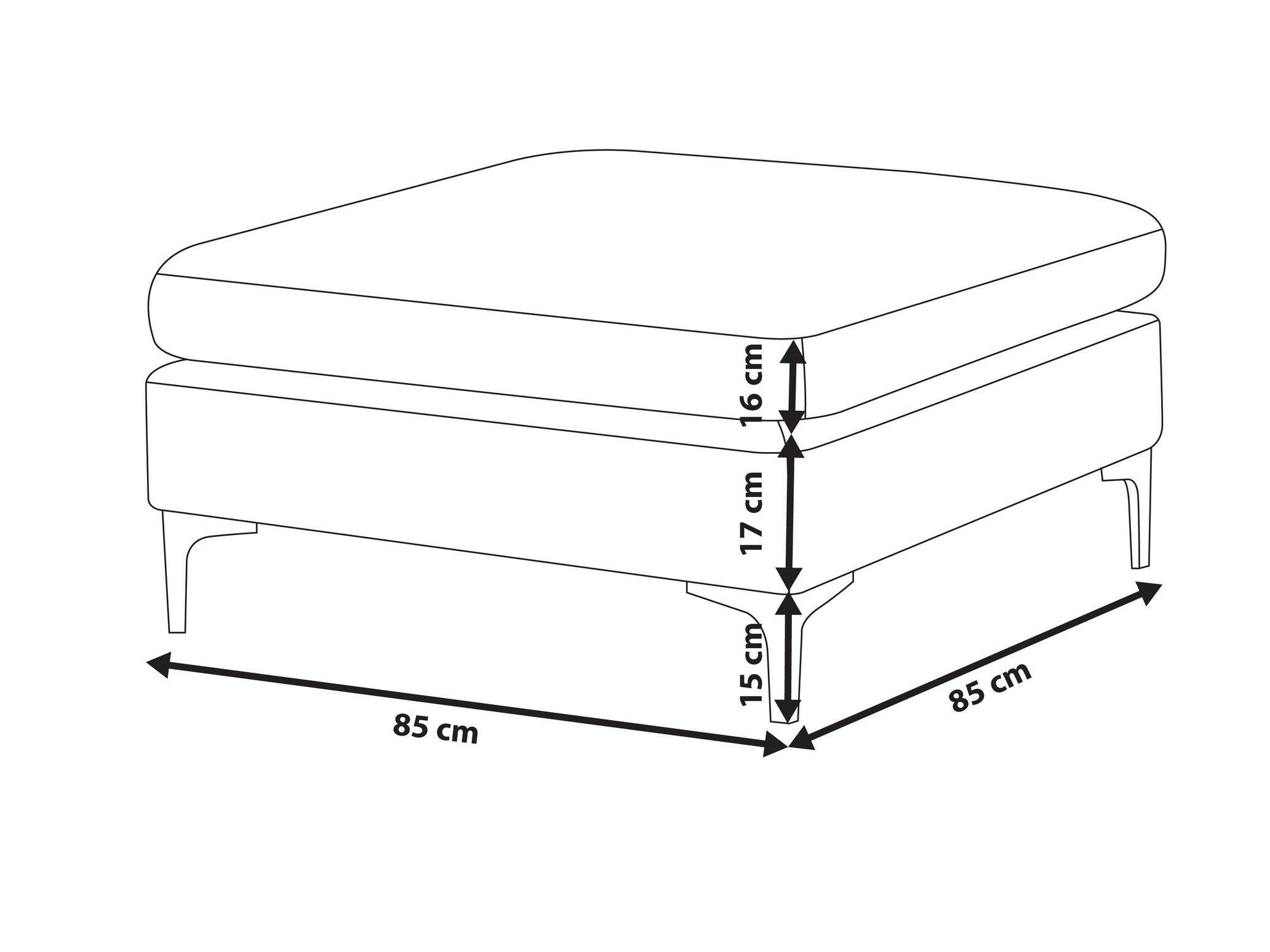 Tabure Dorleve 101 (Modra)