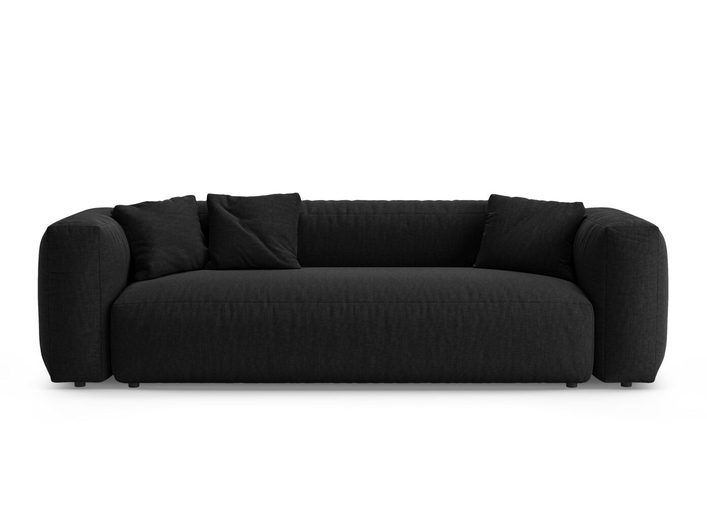 Raztegljiv kavč Sorcoro 135 (Boston Black)