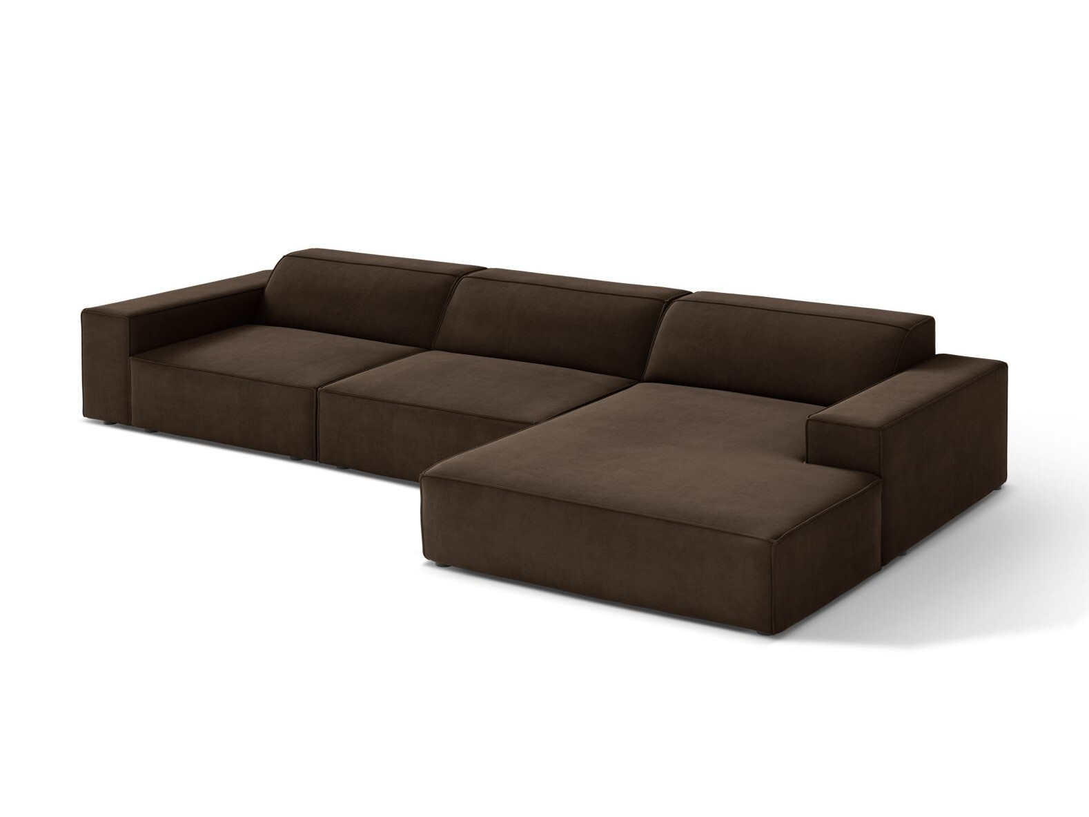 Modularna kotna sedežna garnitura Lomcalu 102 (Bluvel 48)