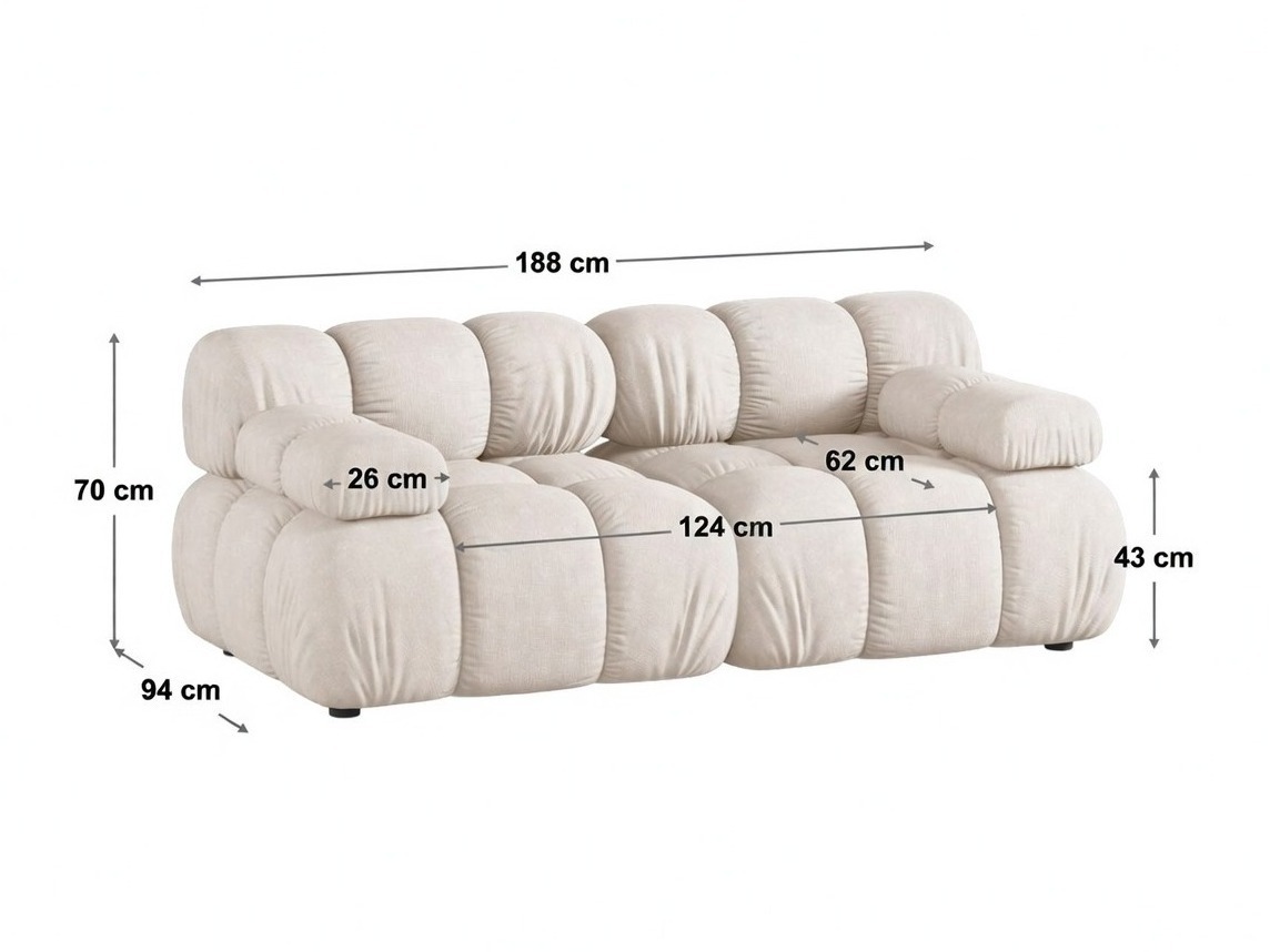 Modularni kavč Caltenu 100 (Venus 2929)
