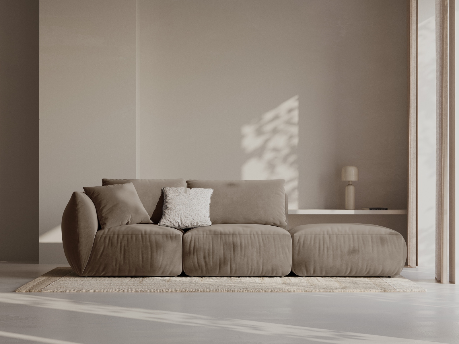 Modularni kavč Ruvmone 105 (Casino Taupe)