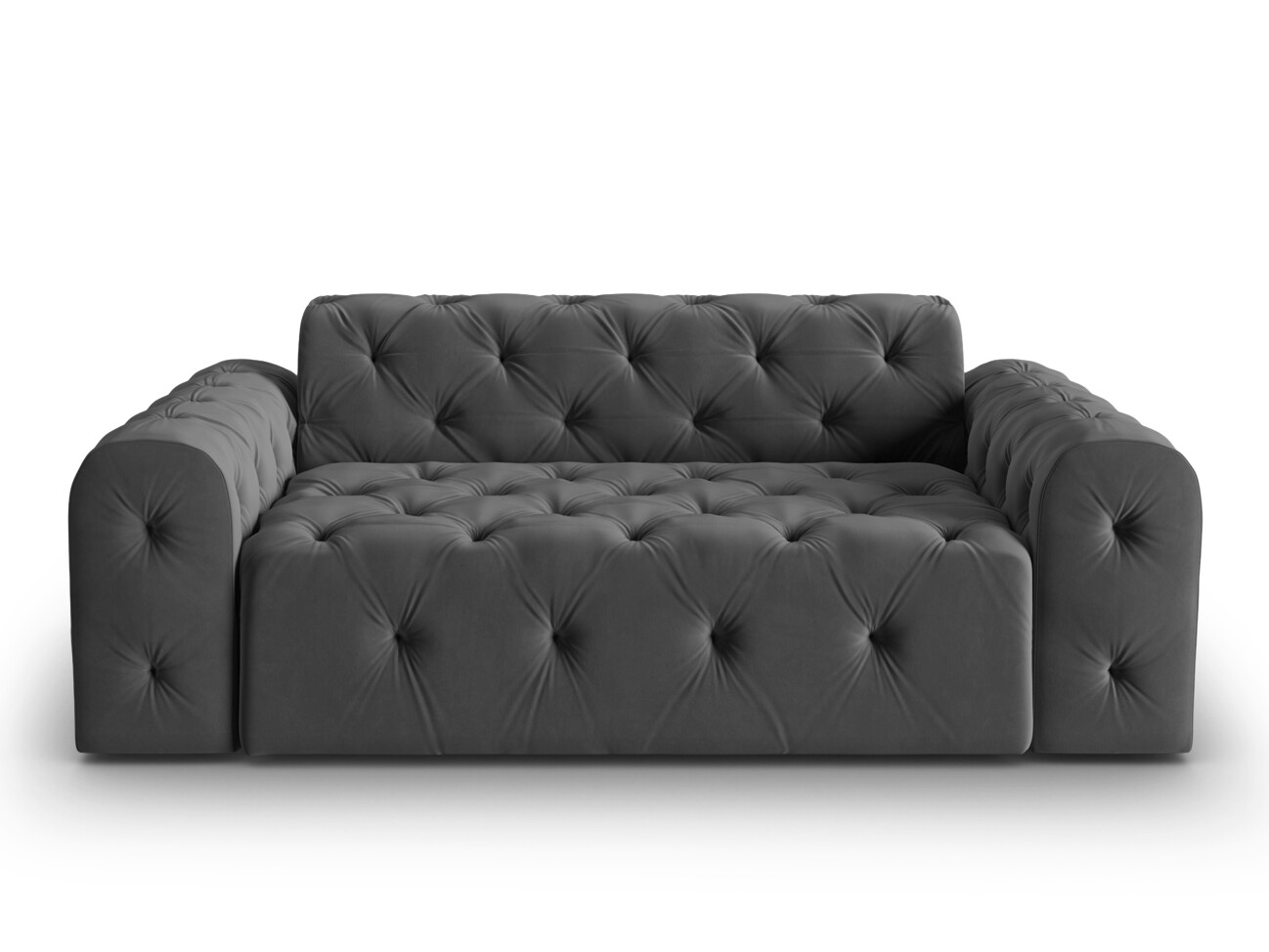 Kavč chesterfield Lartiva 100 (Opera Grafit)