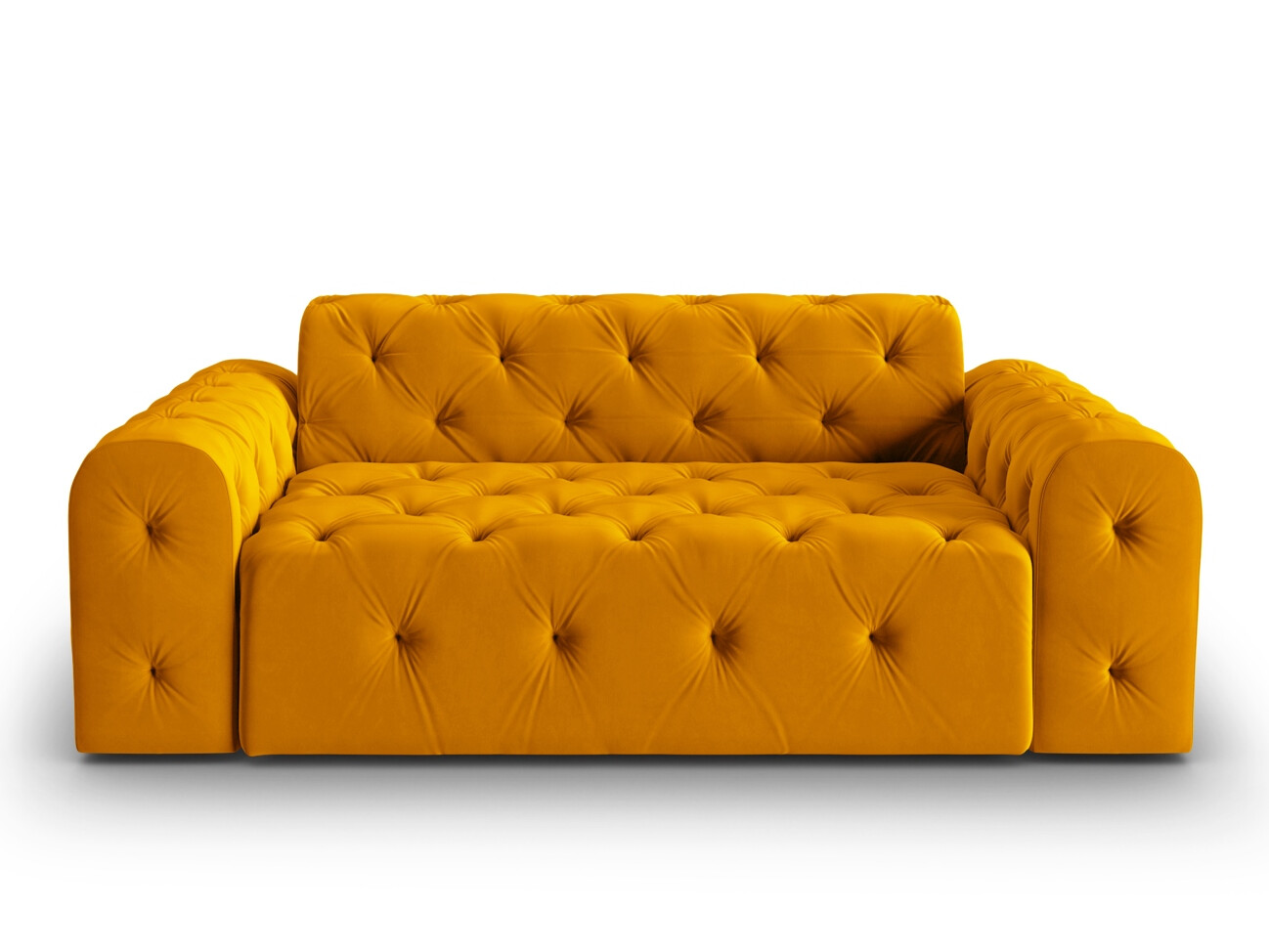 Kavč chesterfield Lartiva 100 (Opera Mostaza)