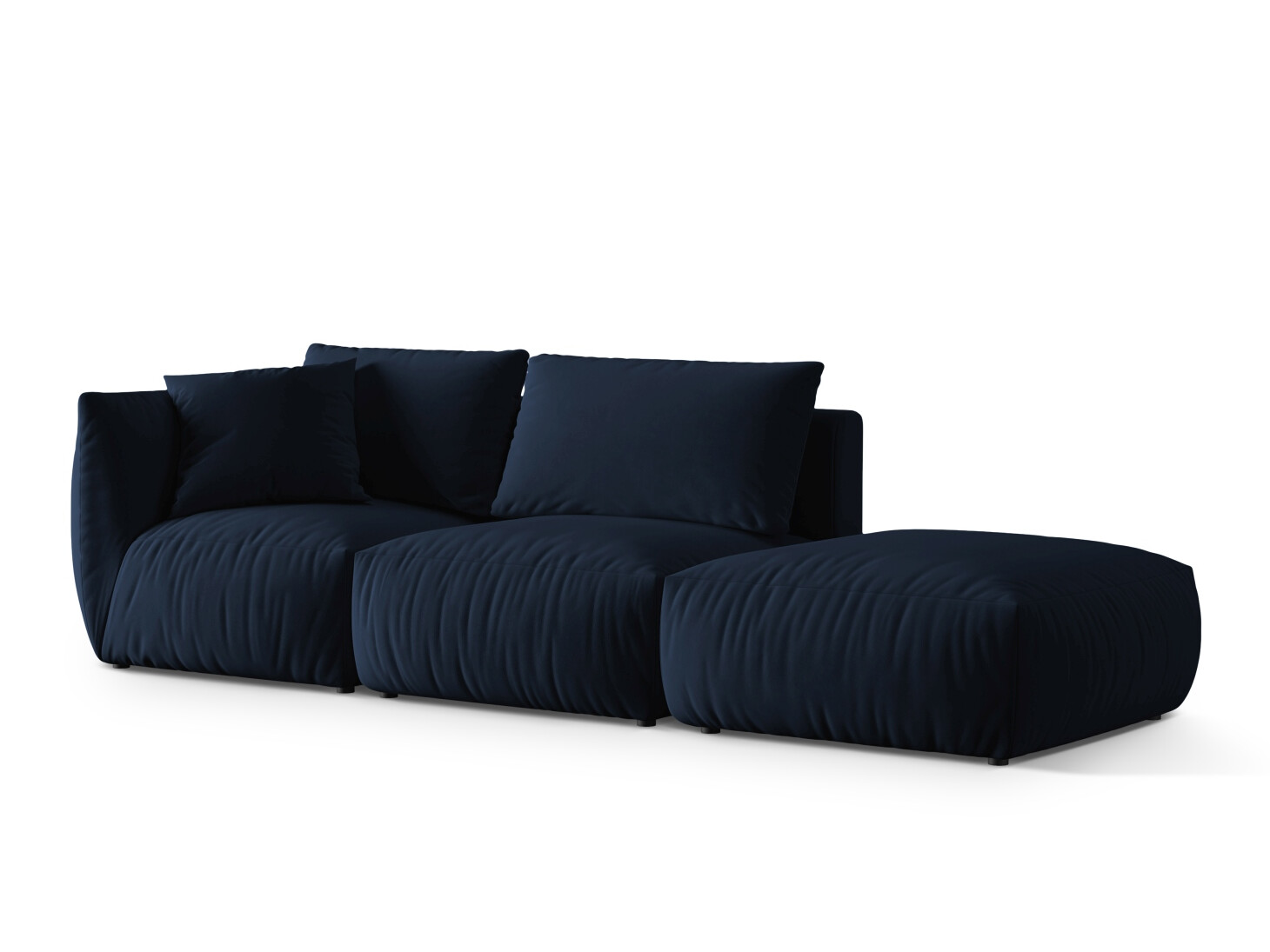 Modularni kavč Ruvmone 105 (Casino Deep Blue)
