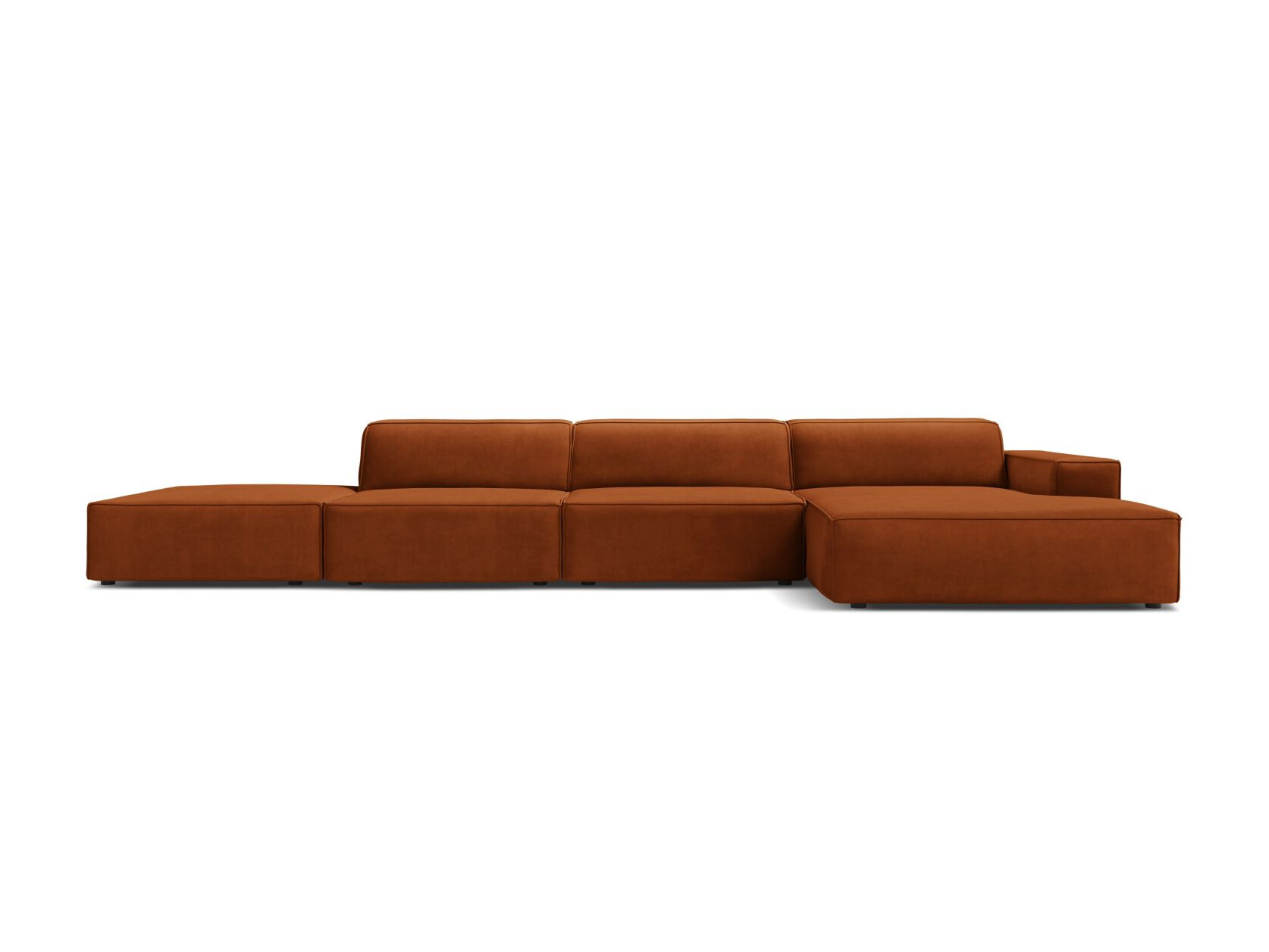 Modularna kotna sedežna garnitura Lomcalu 109 (Bluvel 4215)