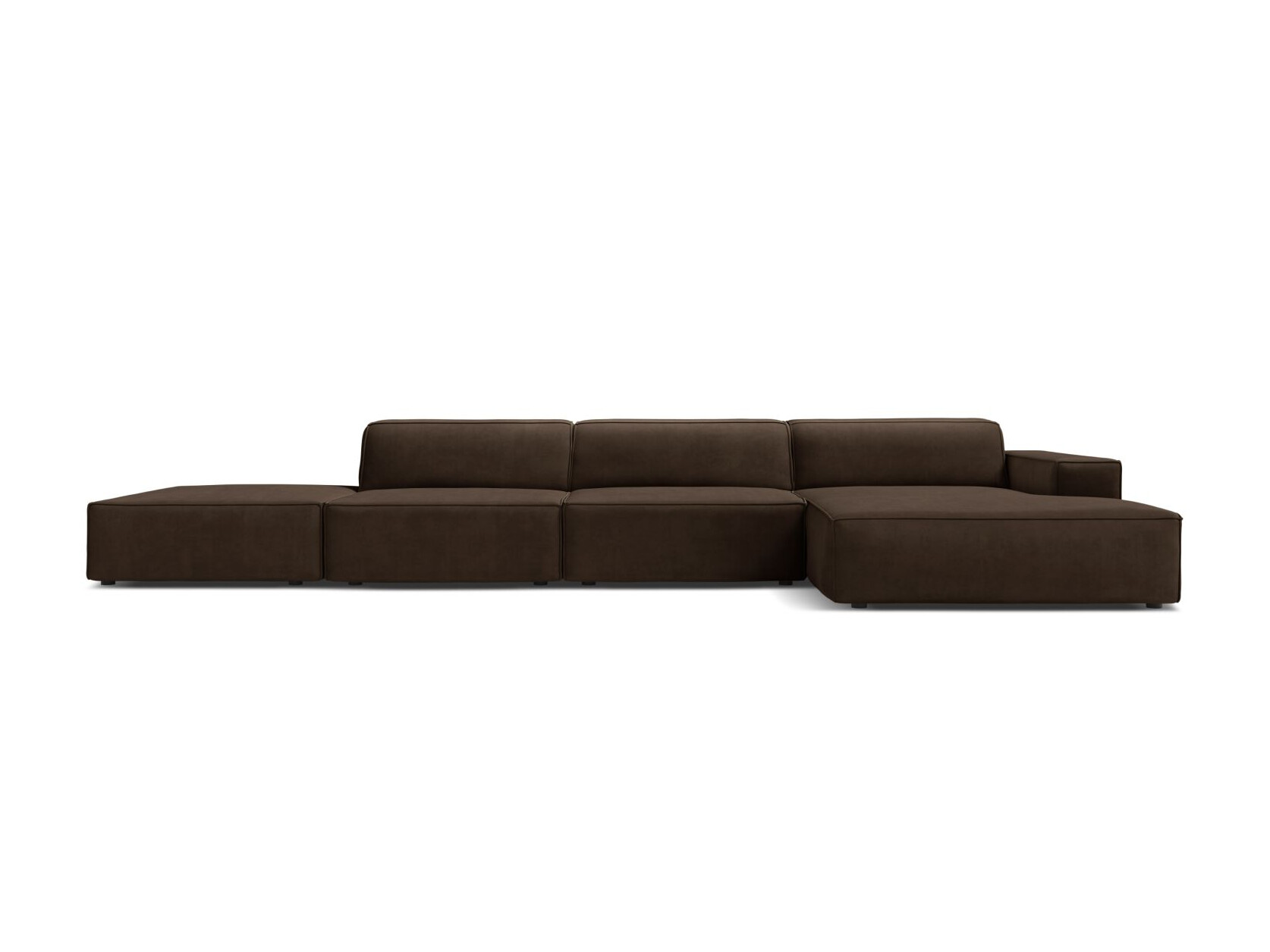 Modularna kotna sedežna garnitura Lomcalu 109 (Bluvel 48)
