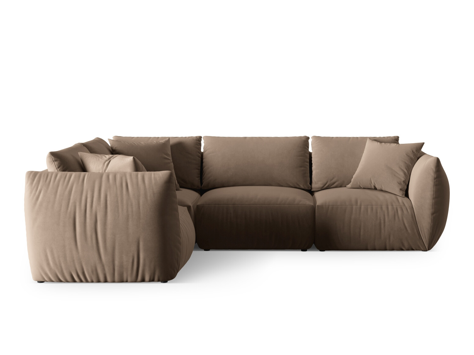 Modularna kotna sedežna garnitura Ruvmone 109 (Casino Taupe)