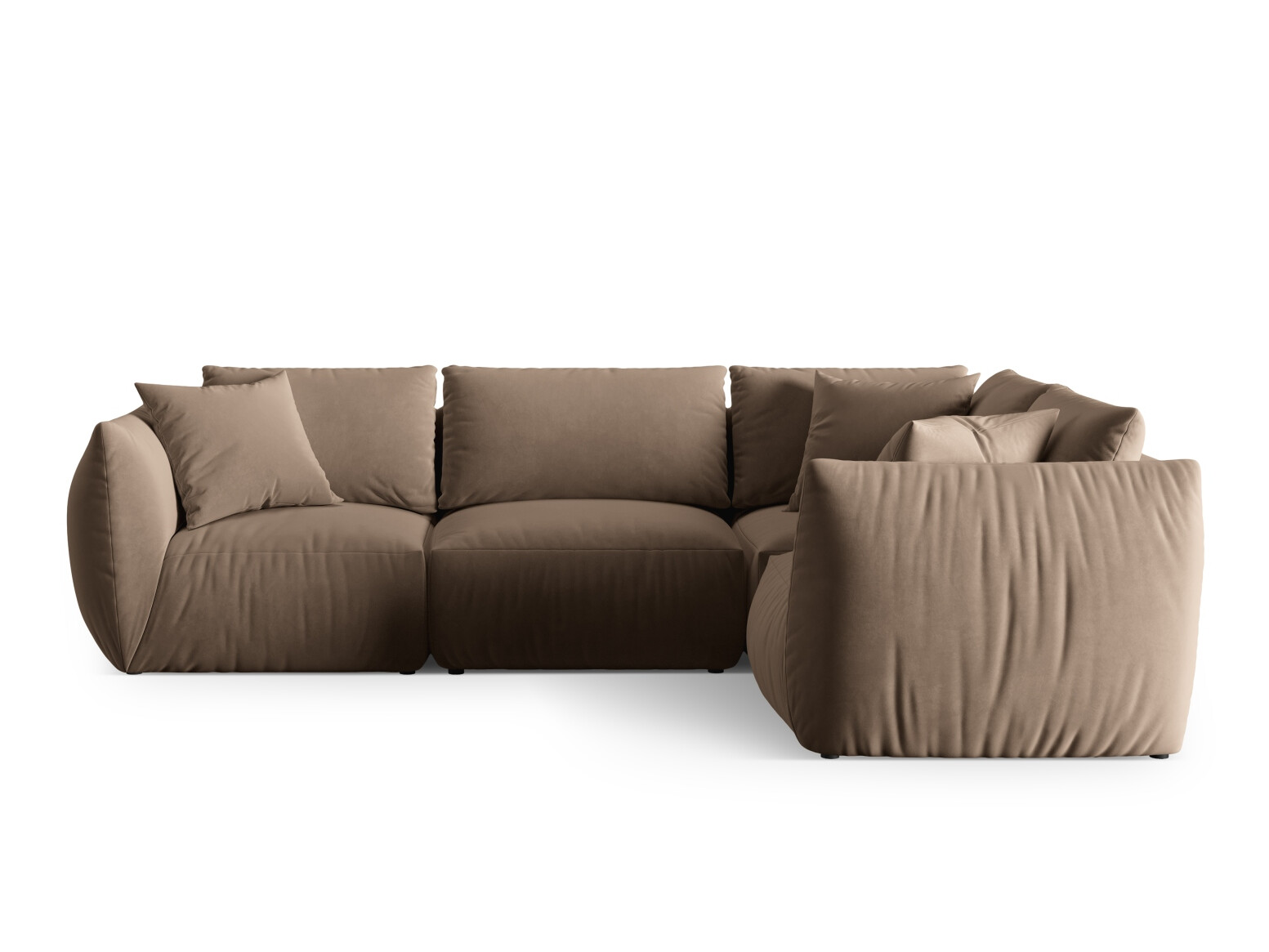 Modularna kotna sedežna garnitura Ruvmone 109 (Casino Taupe)