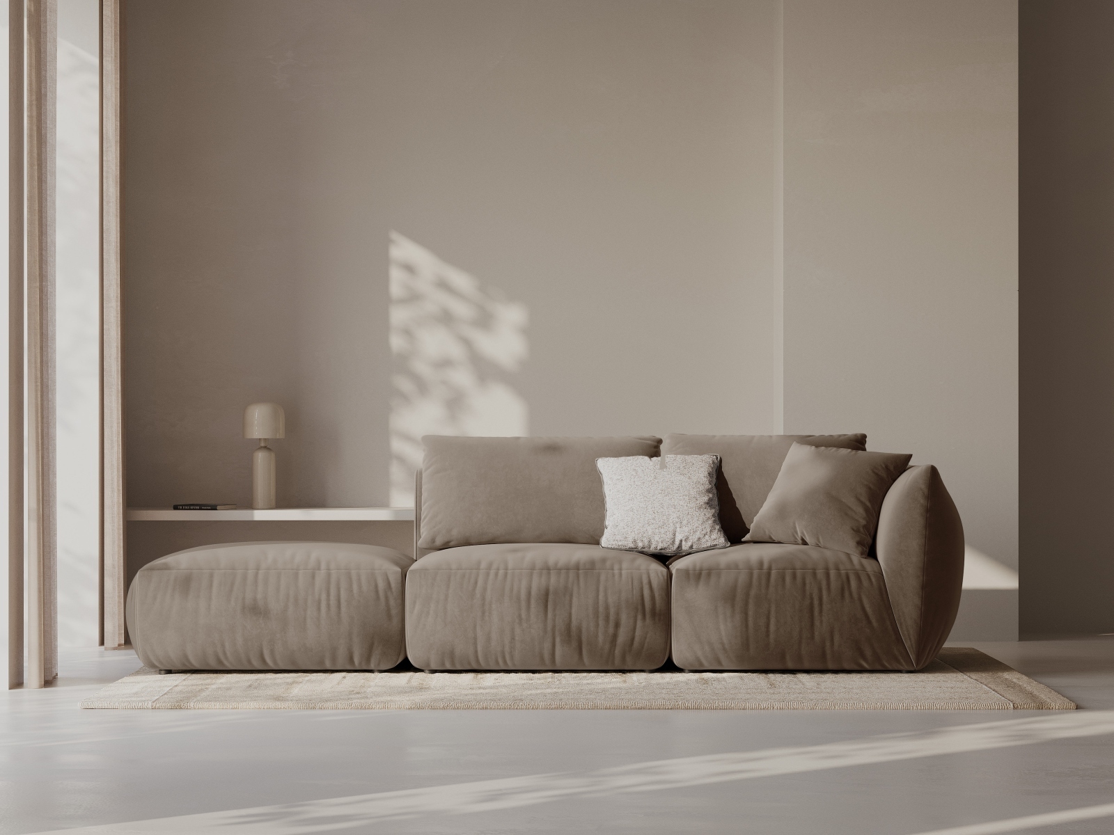 Modularni fotelj Ruvmone 104 (Casino Taupe)