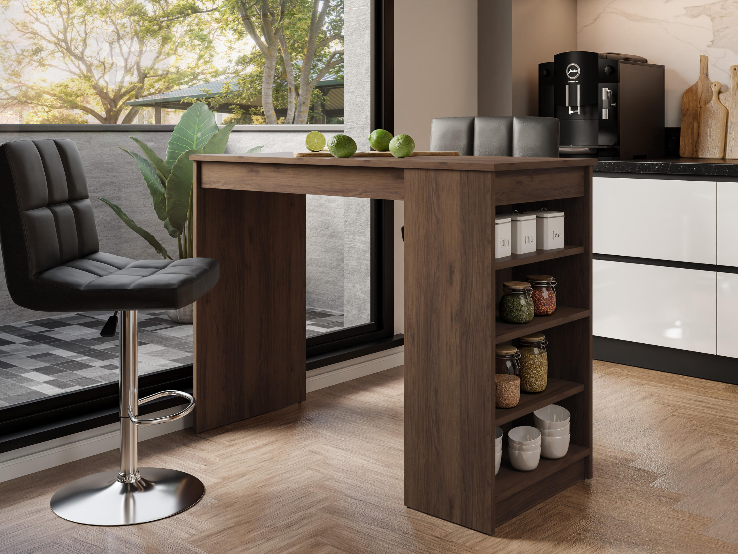 Barska miza Comfivo Cedrus (Oreh)