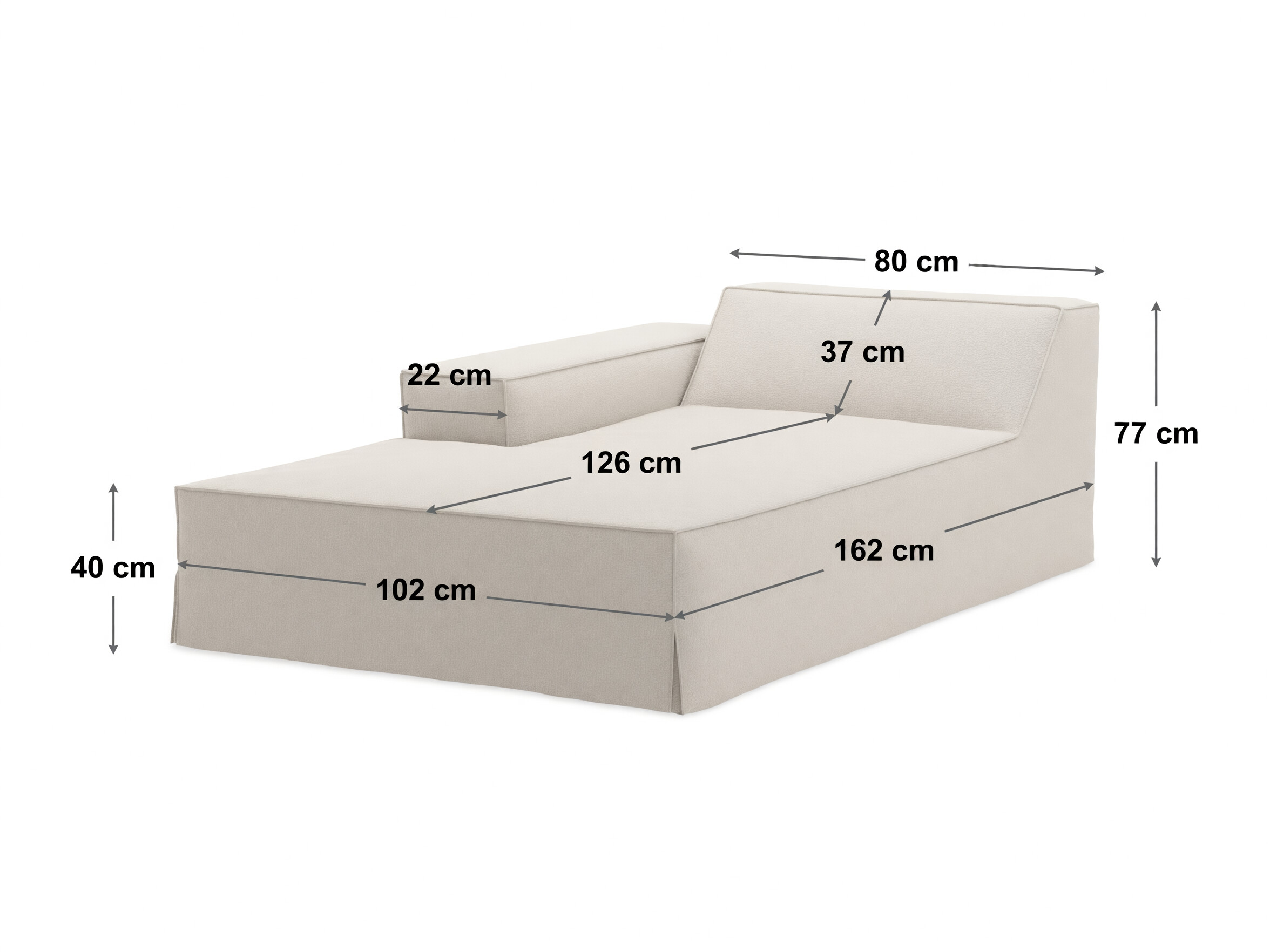 Modularni sedežni element Lomcalu 128 (Lins 58)