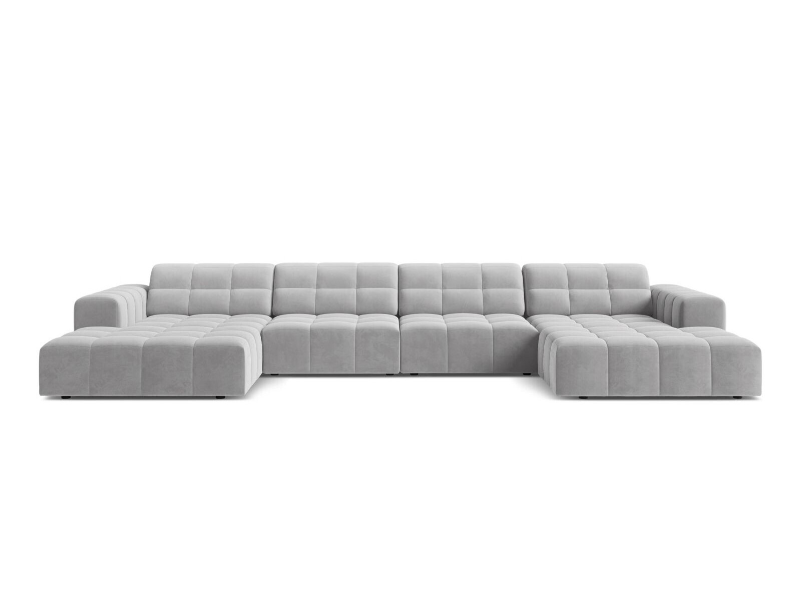 Modularna kotna sedežna garnitura Somelo 100 (Bluvel 03)