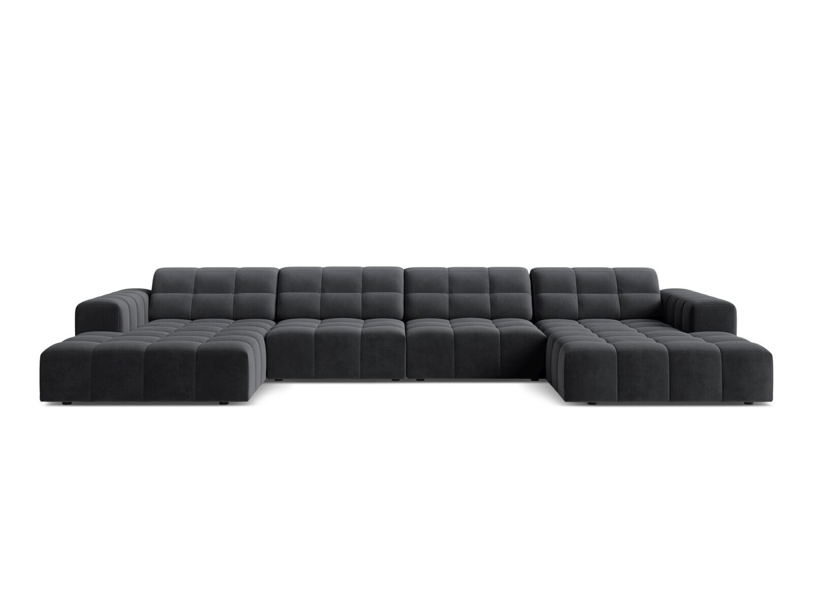 Modularna kotna sedežna garnitura Somelo 100 (Bluvel 14)