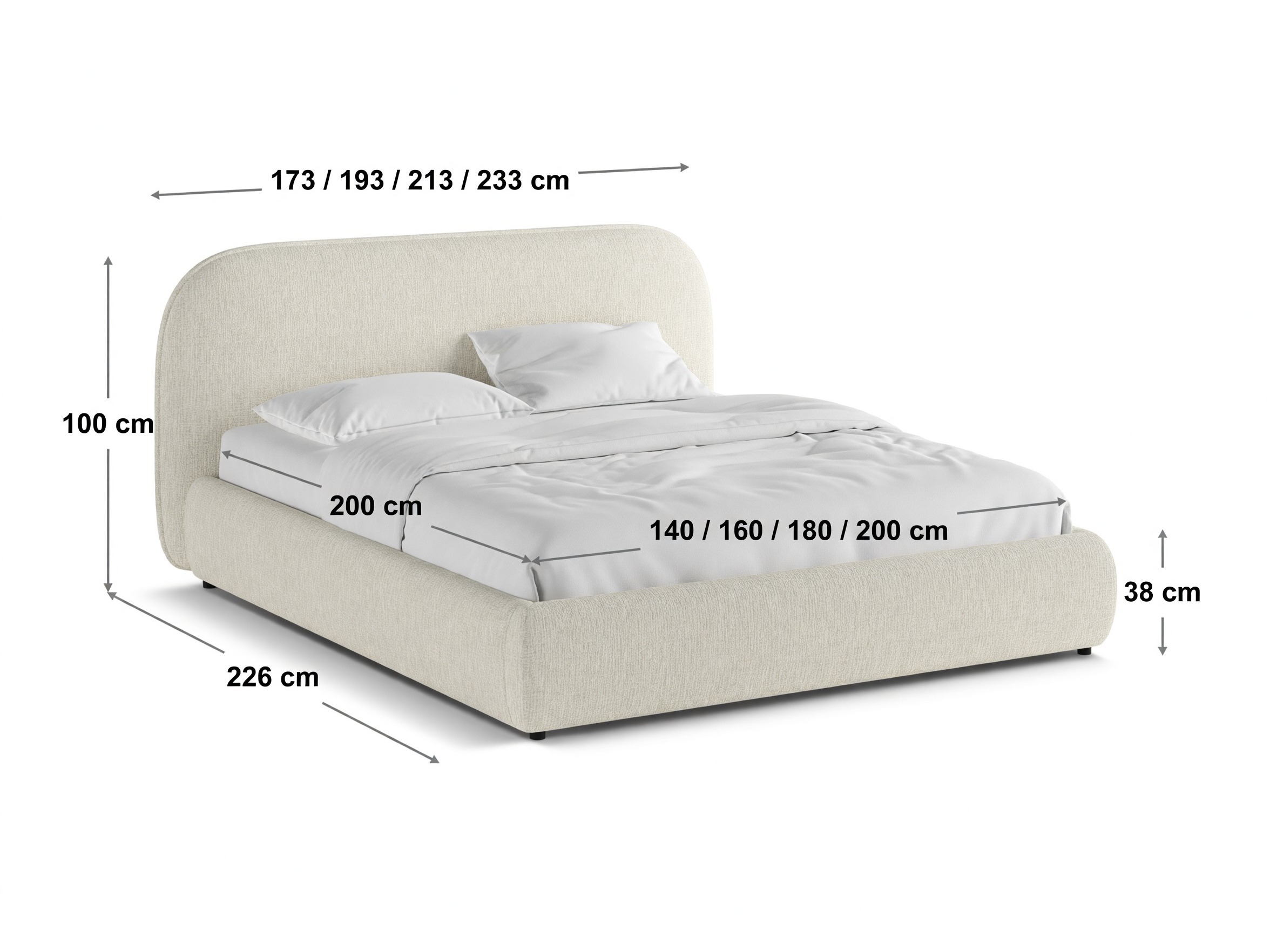 Postelja Beckley 375 (Salvador 10)