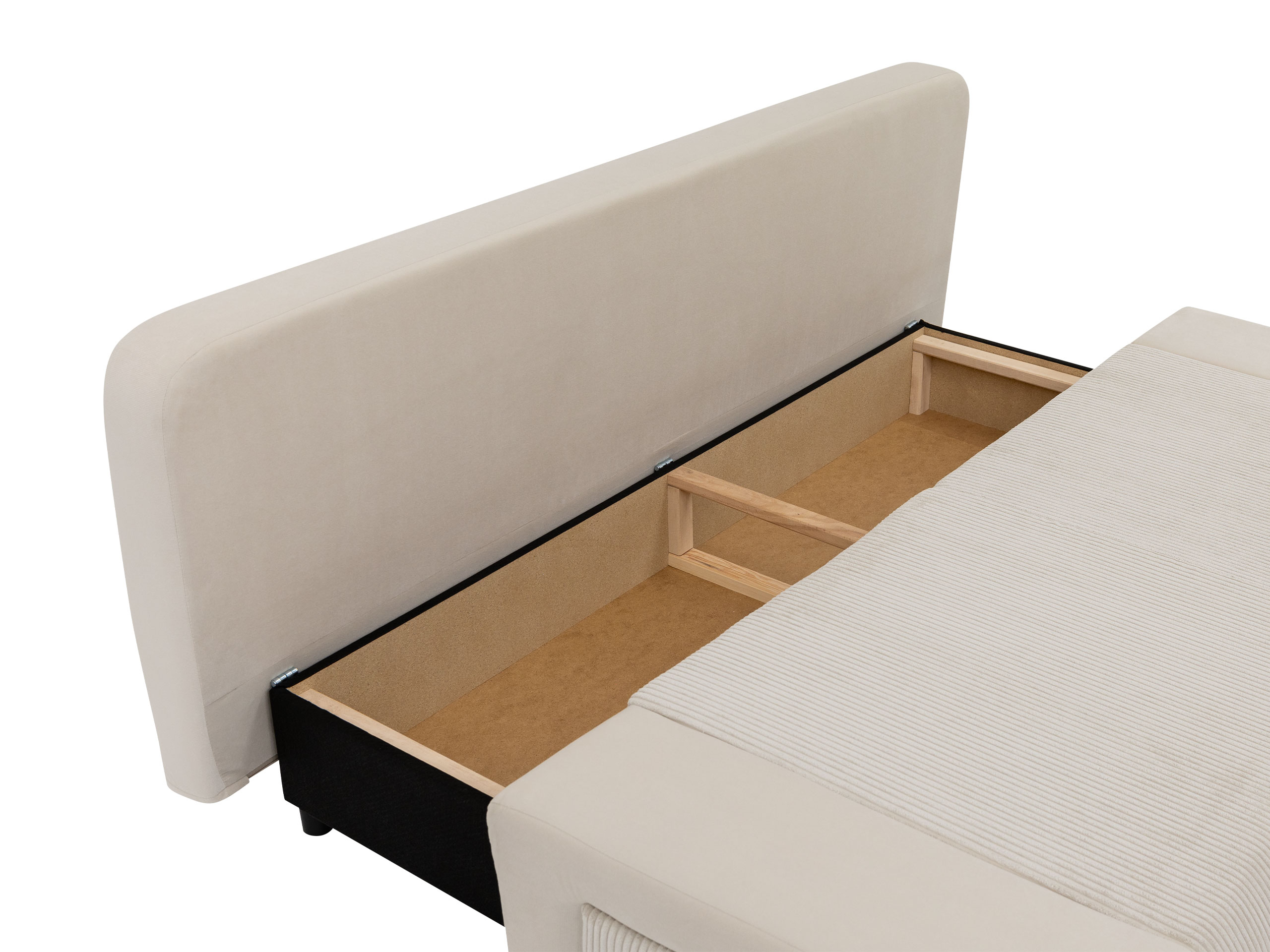 Raztegljiv kavč Comfivo Pudor (Uttario Velvet 2956 + Uttario Velvet 2955)